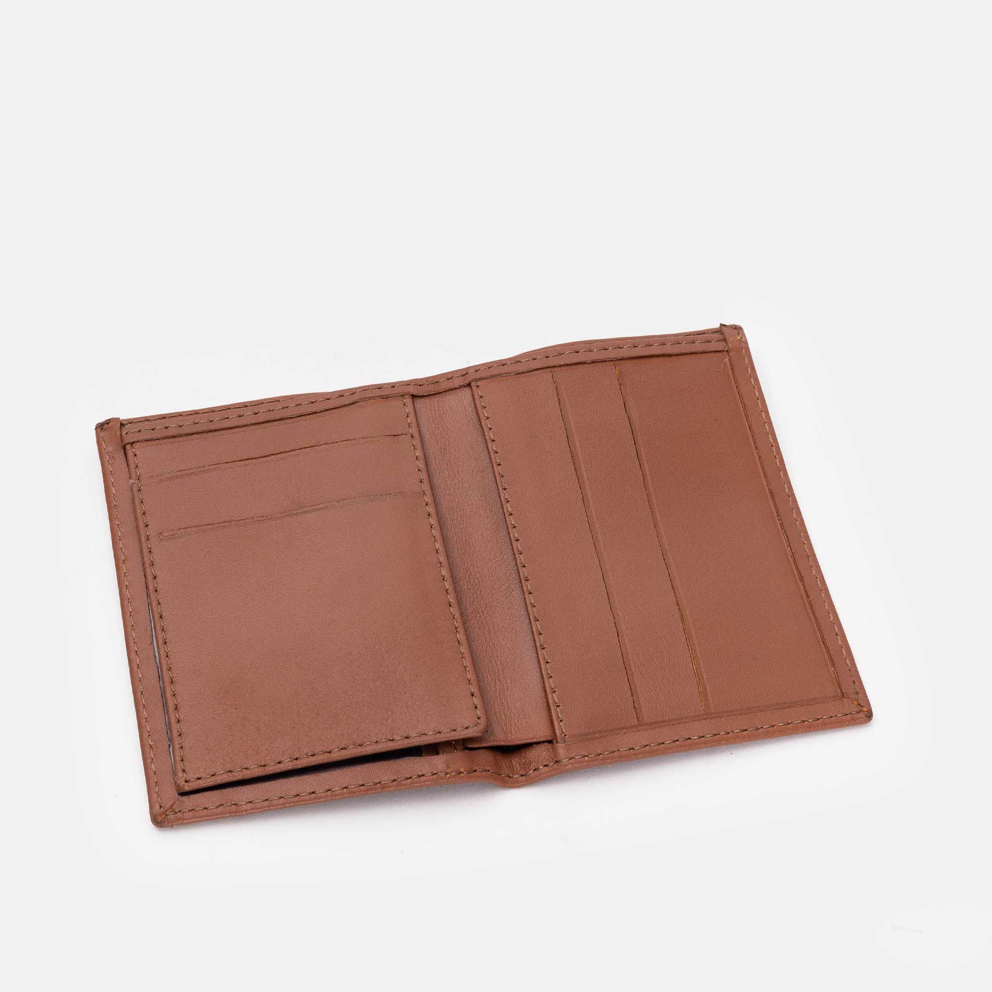 Volzak 082 Portefeuille En Cuir Marron
