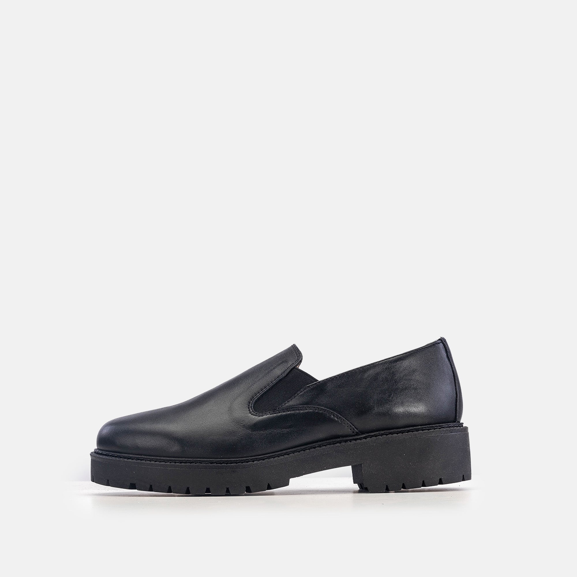 Volzak 118 Black Leather Shoe