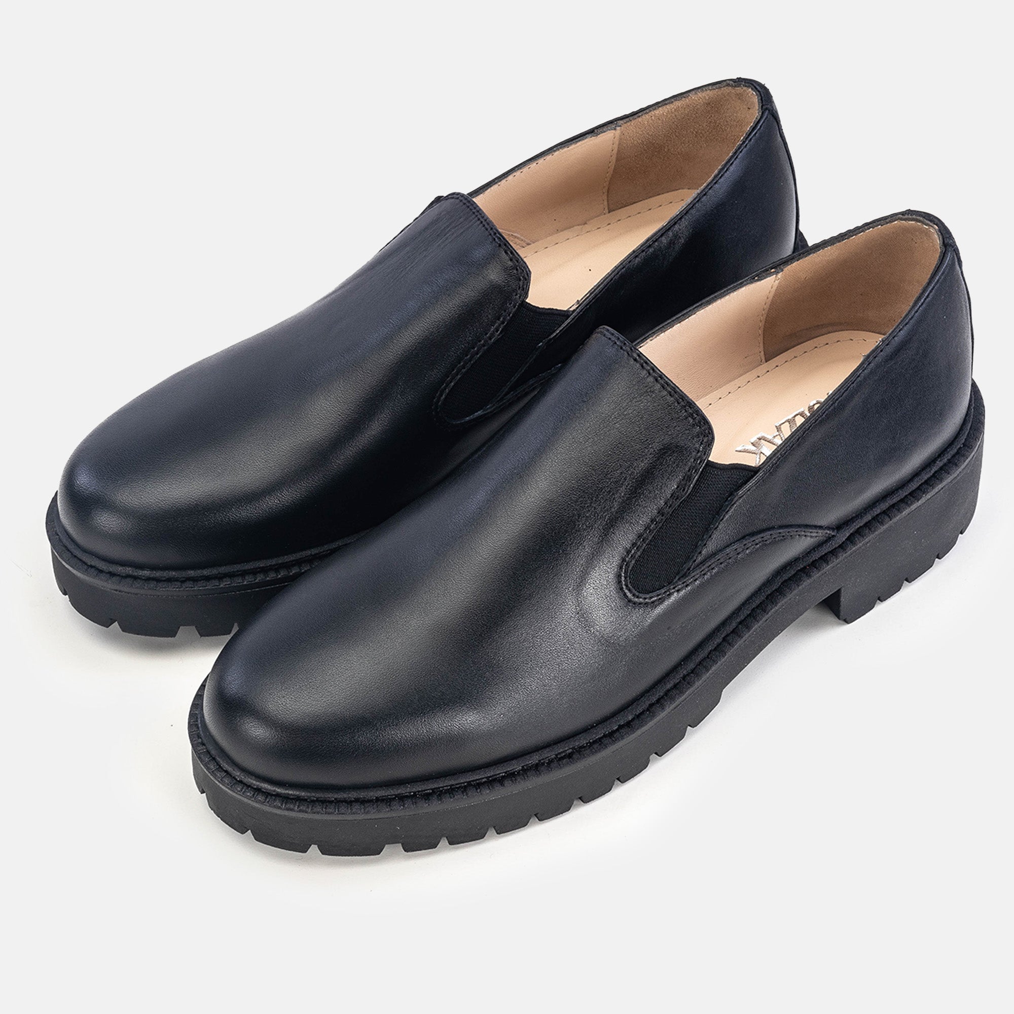 Volzak 118 Black Leather Shoe
