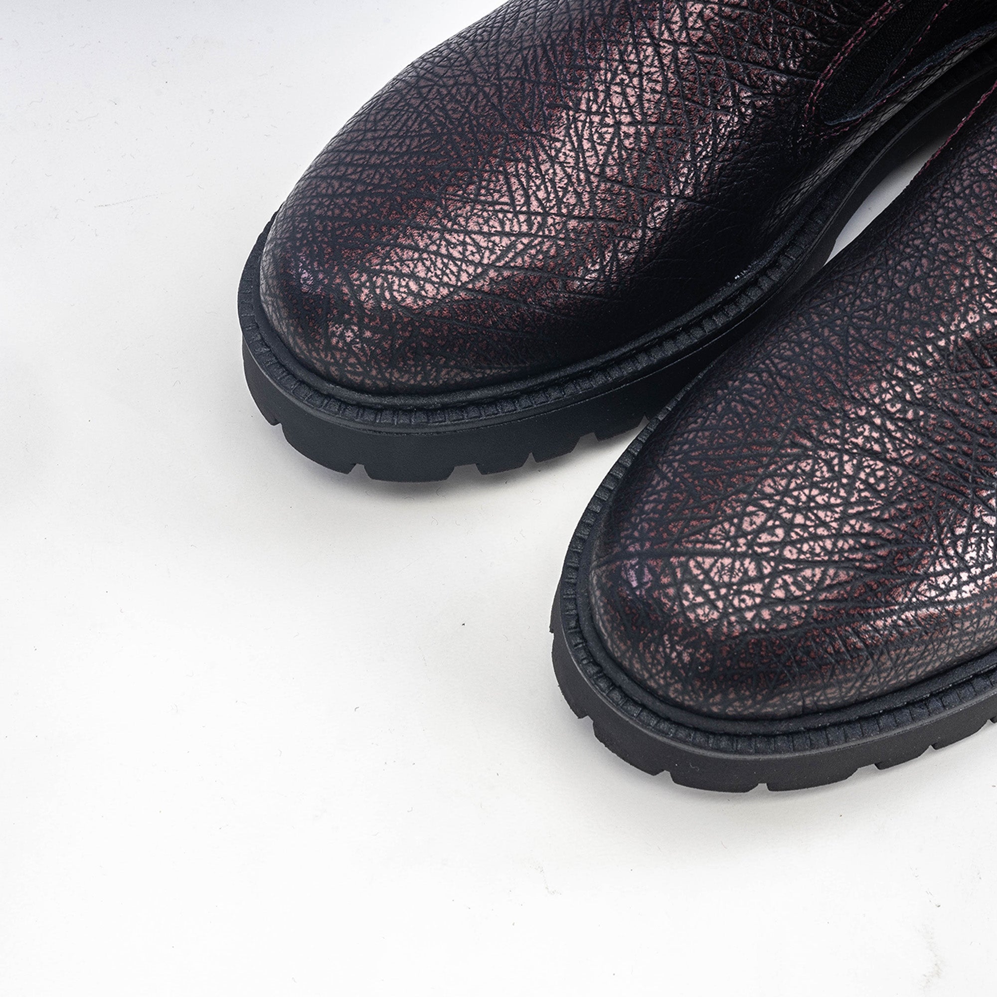Volzak 118 Leather Shoe Black Bronze