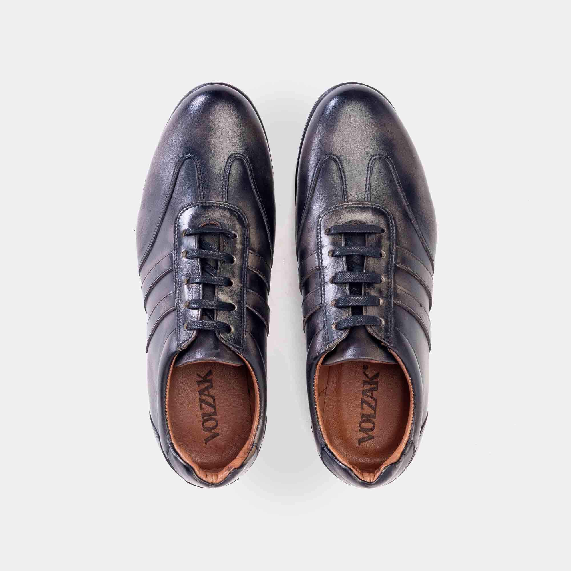 Volzak 1225 Chaussure en cuir Gris
