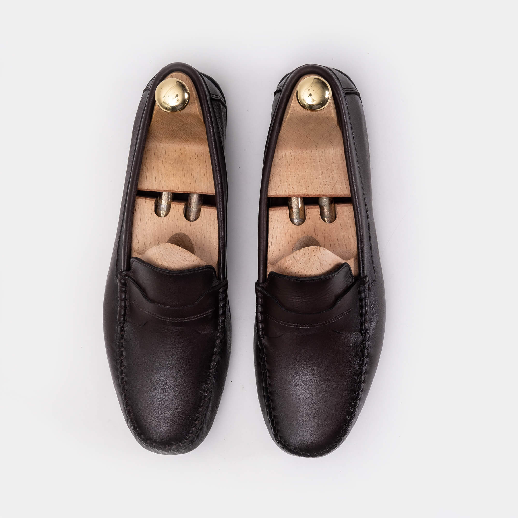 Volzak 5139 Brown Leather Moccasin