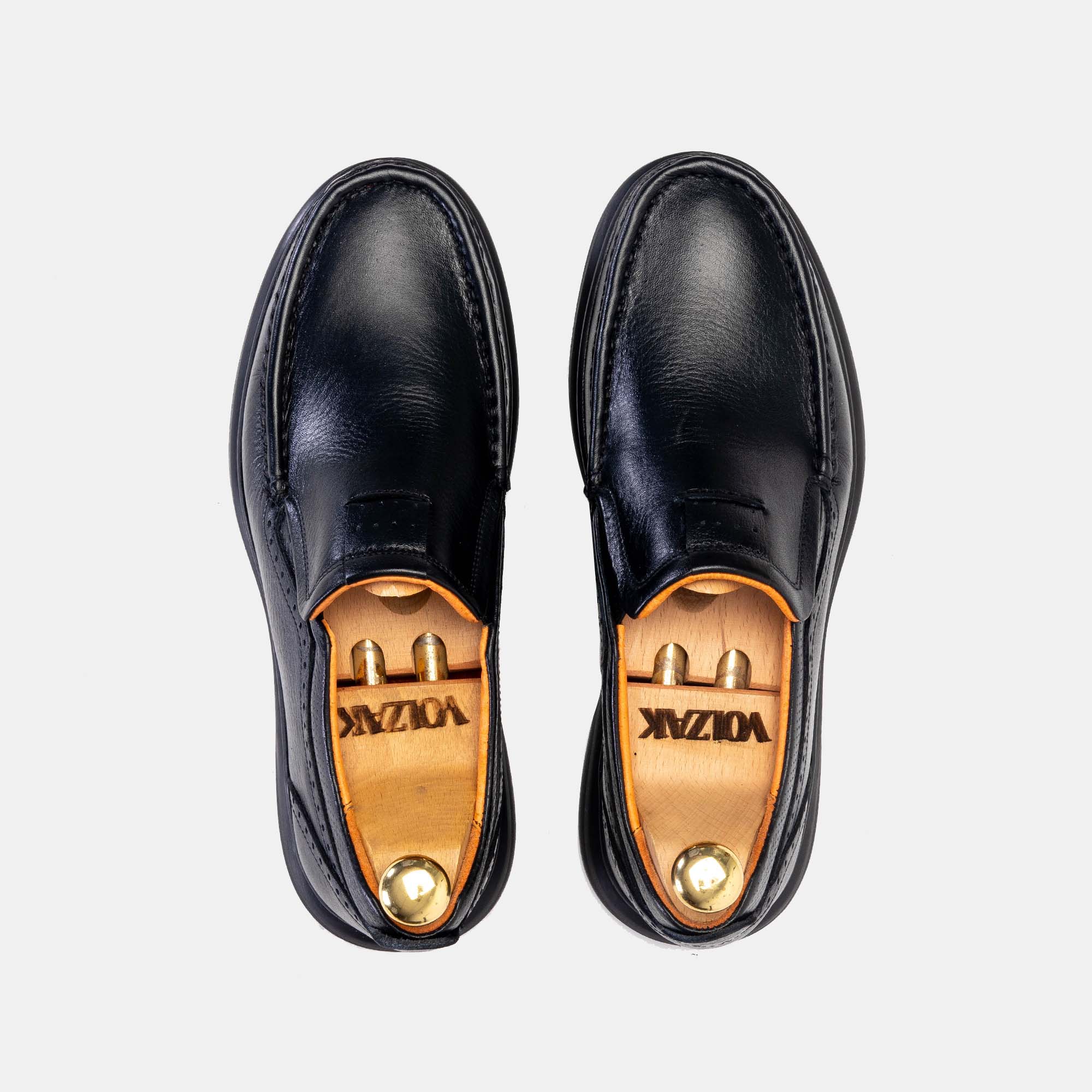 Volzak 2143 Chaussure en cuir noir