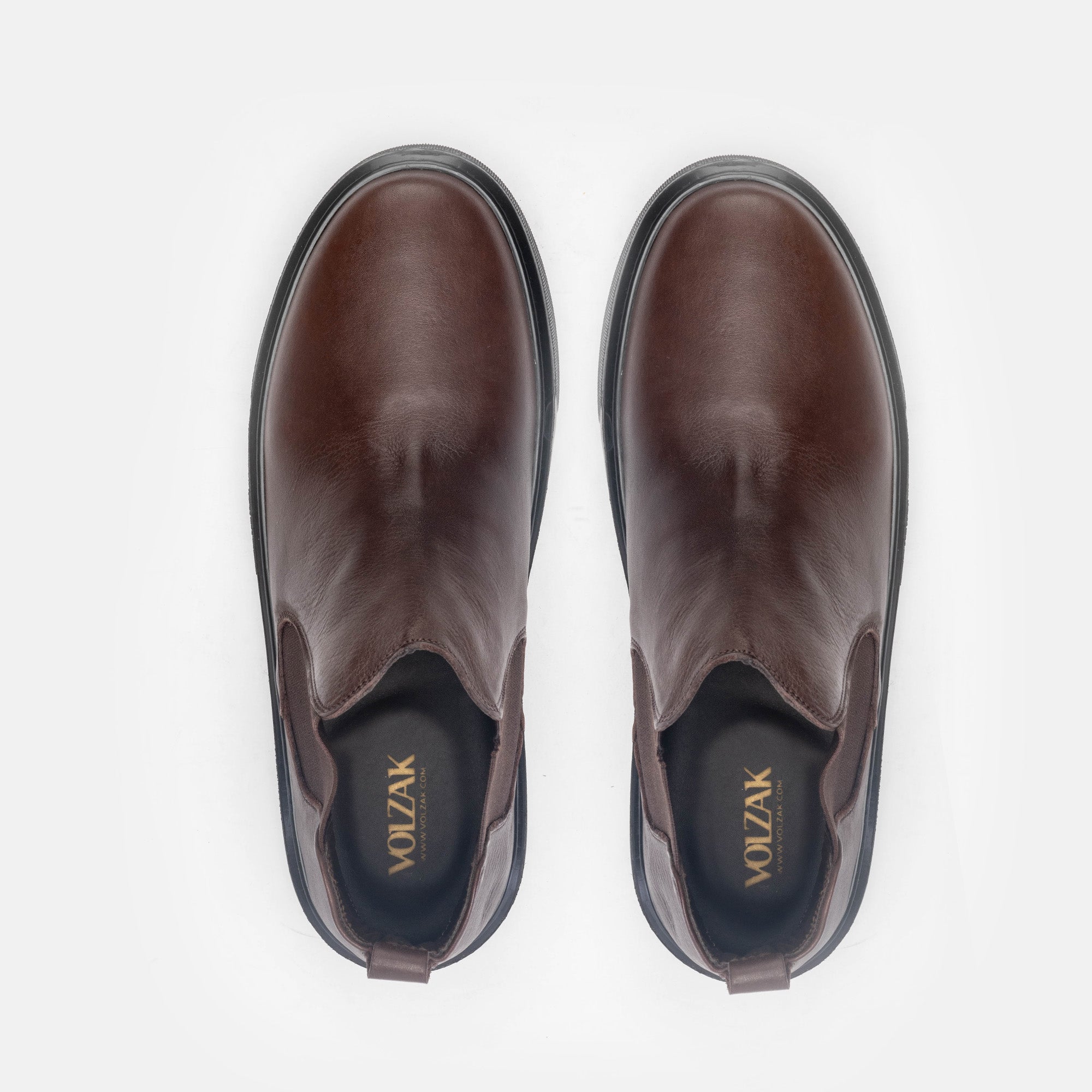 '2178 Brown Leather Ankle Boot