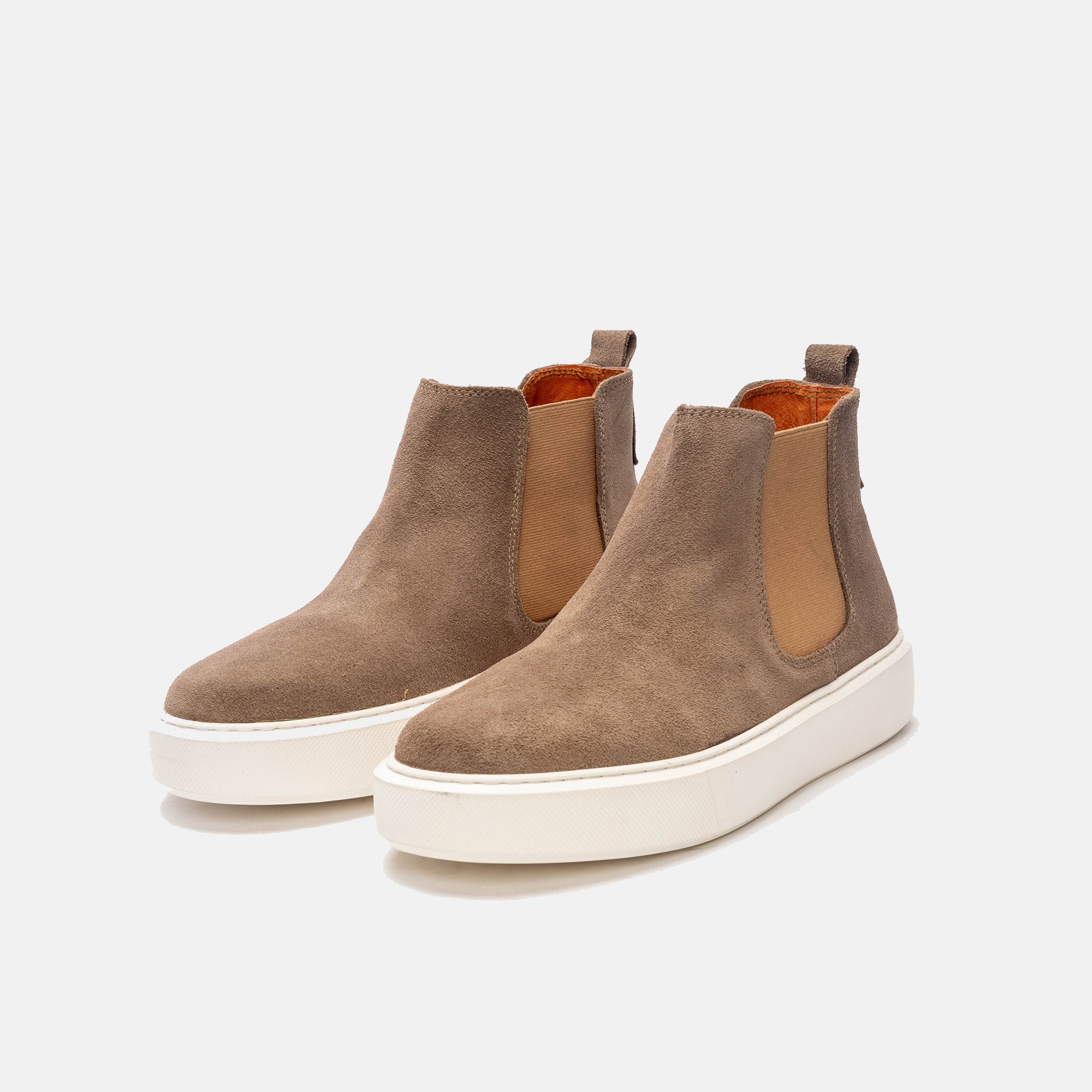 Volzak 2178 Bottine en daim Taupe