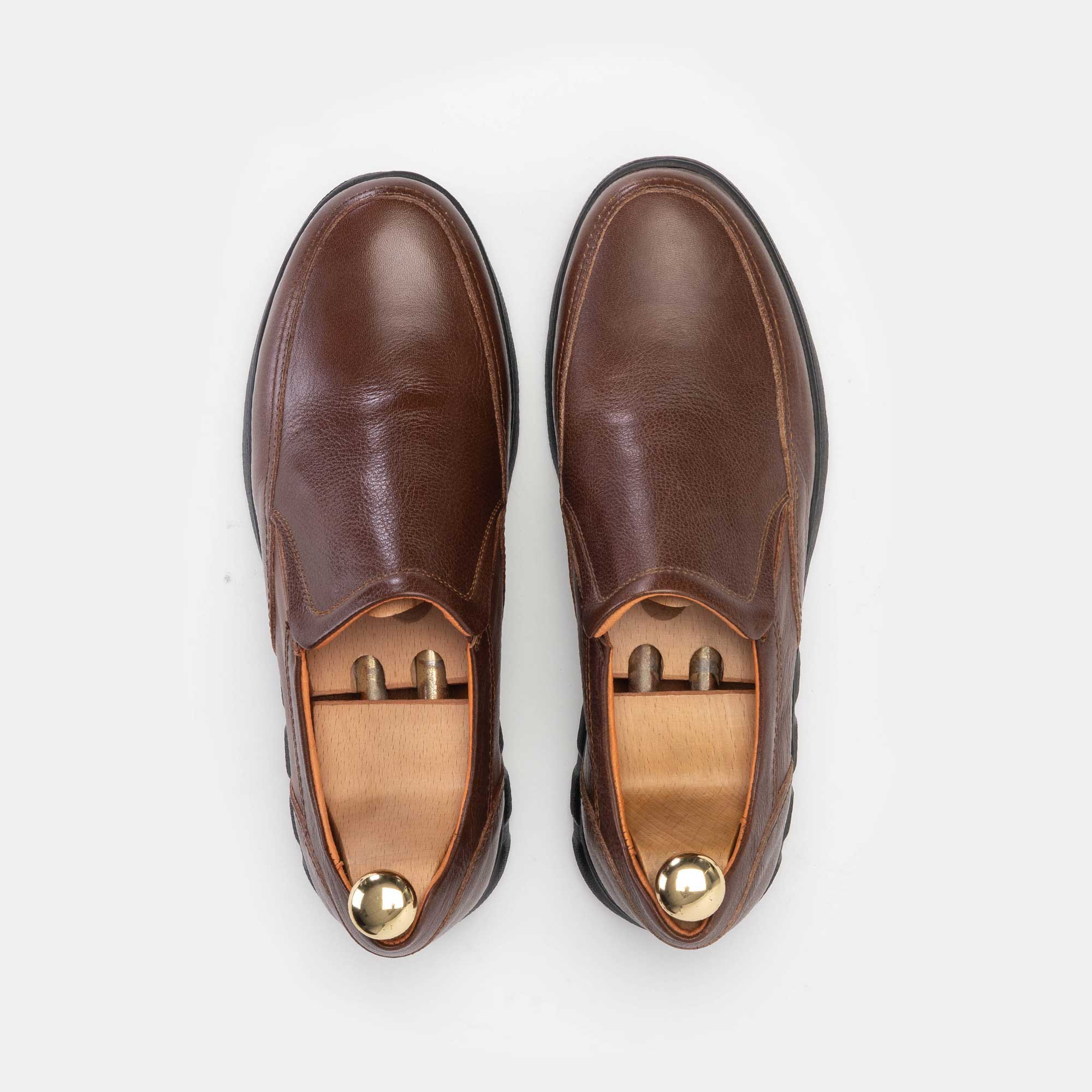 Volzak 3031 S Chaussure en cuir camel