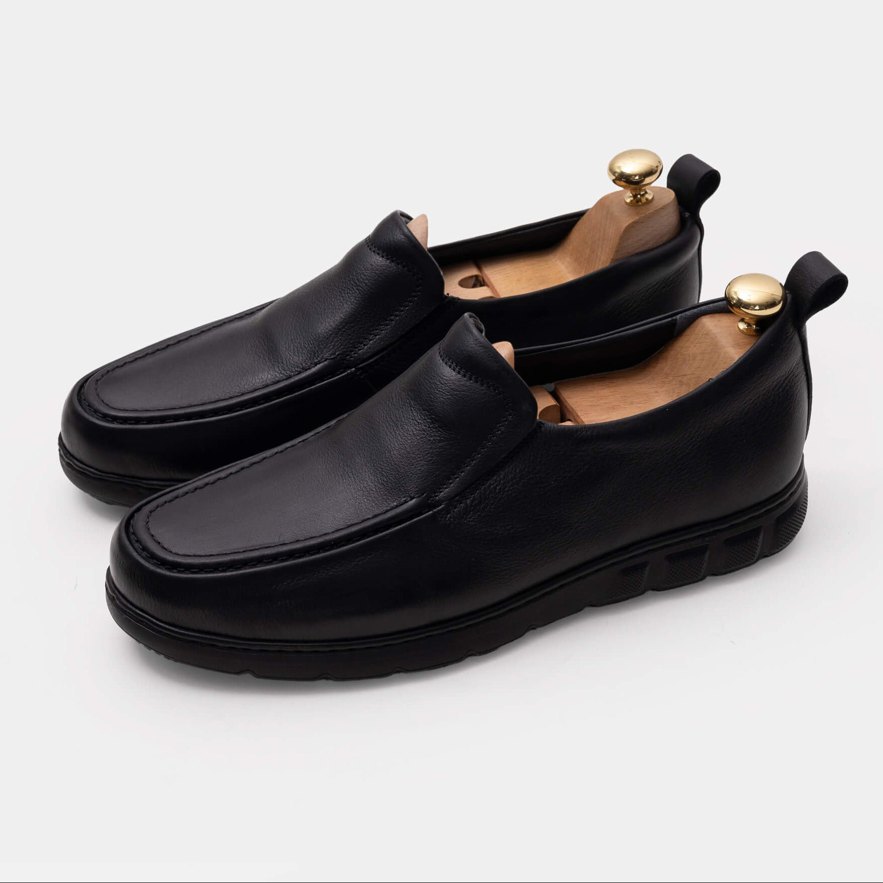 Volzak 3066 Black Leather Shoe