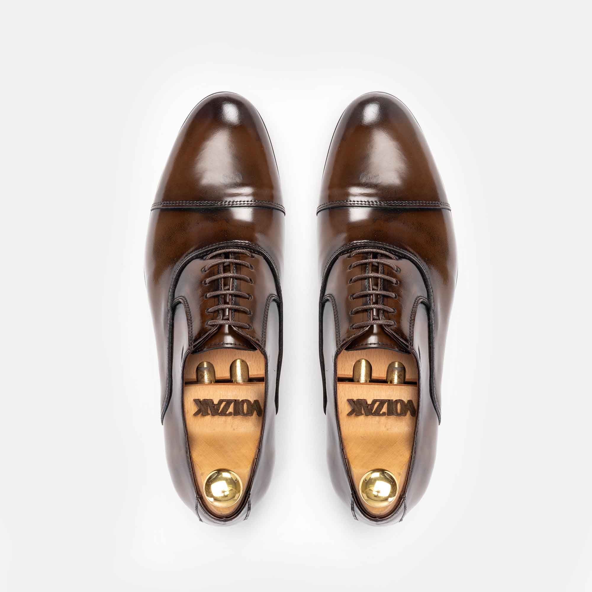 Volzak 5105 Chaussure cuir Démasquable Marron