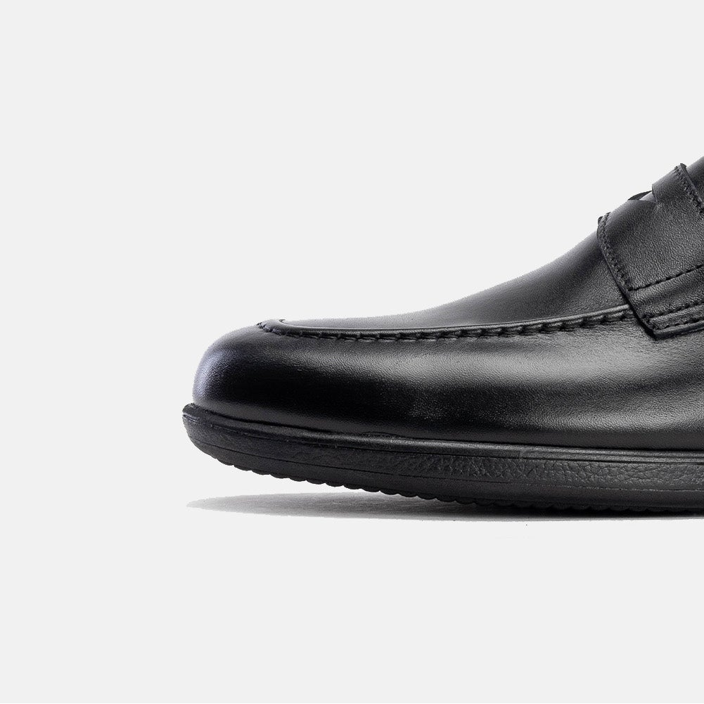 Volzak 5153 Black Leather Shoe