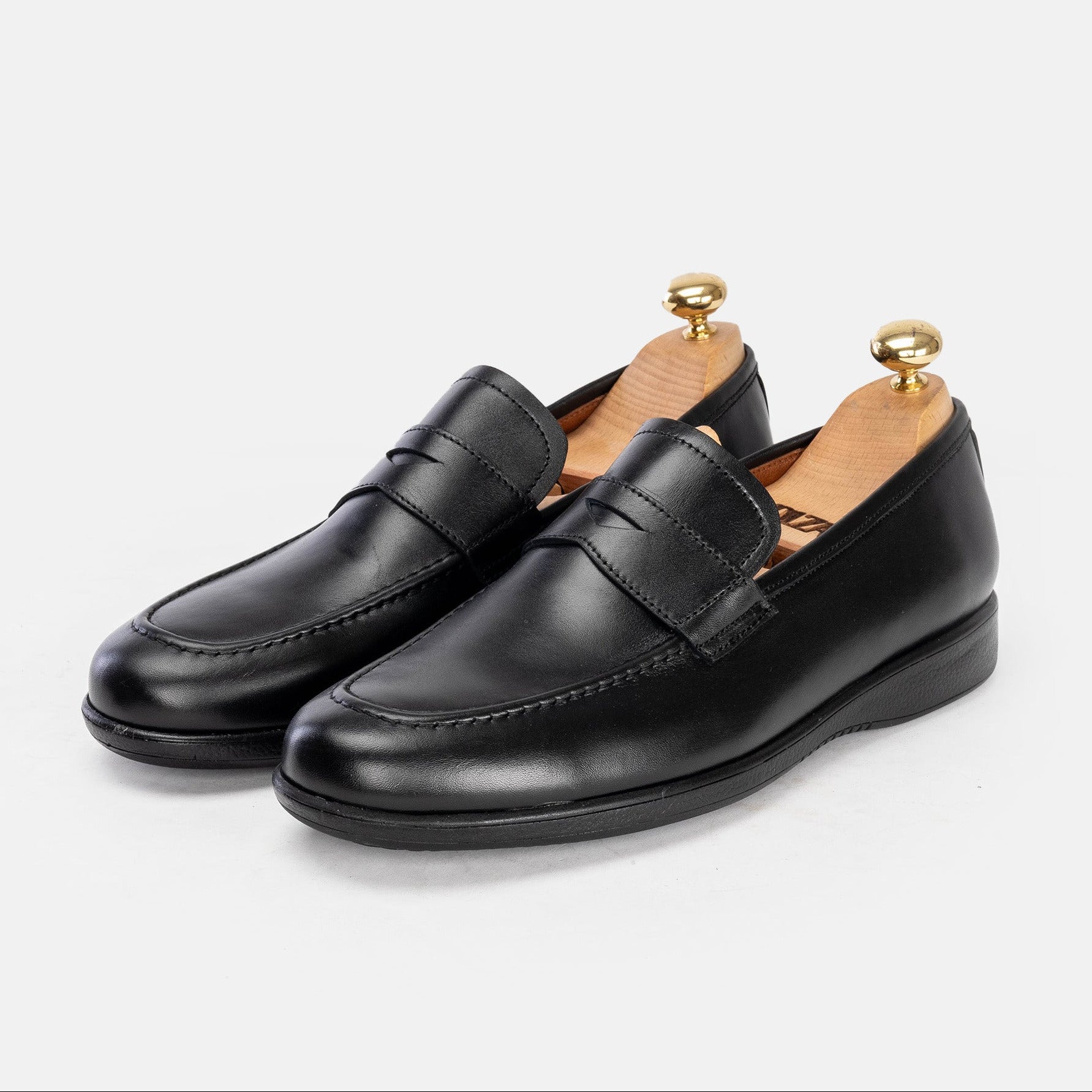 Volzak 5153 Black Leather Shoe