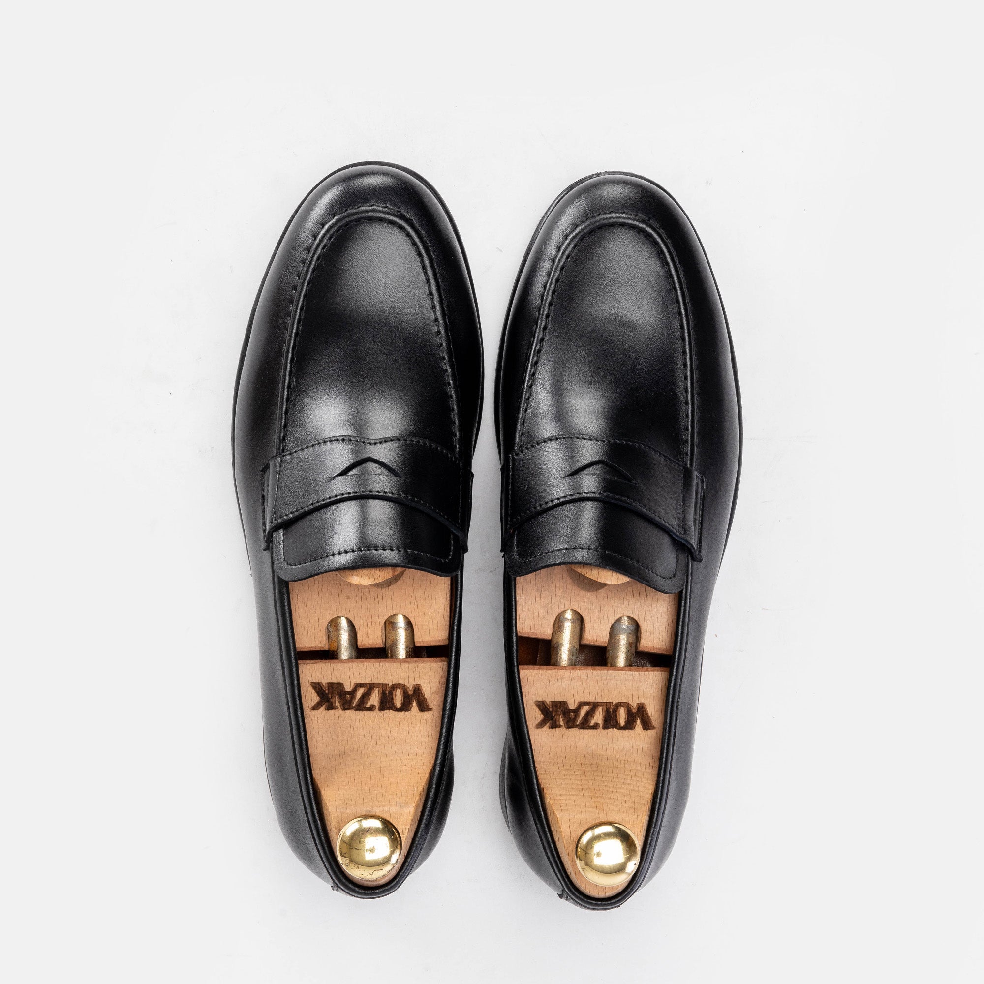 Volzak 5153 Black Leather Shoe