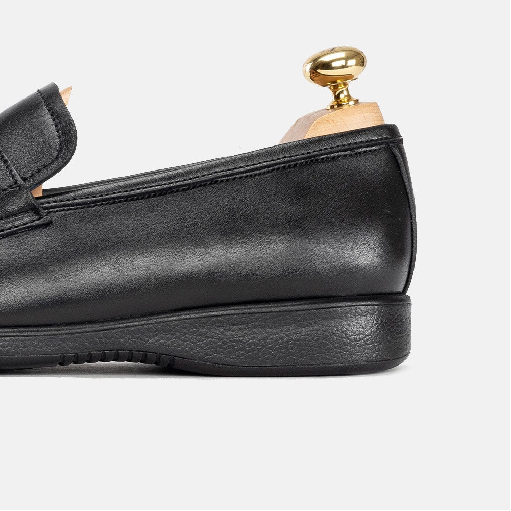 Volzak 5153 Black Leather Shoe