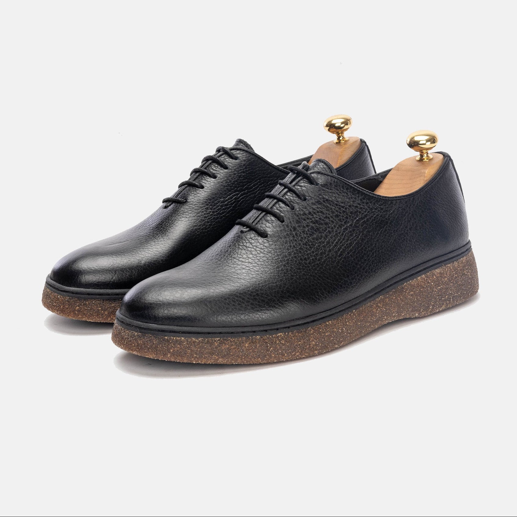 Volzak 6077 Black Leather Shoe