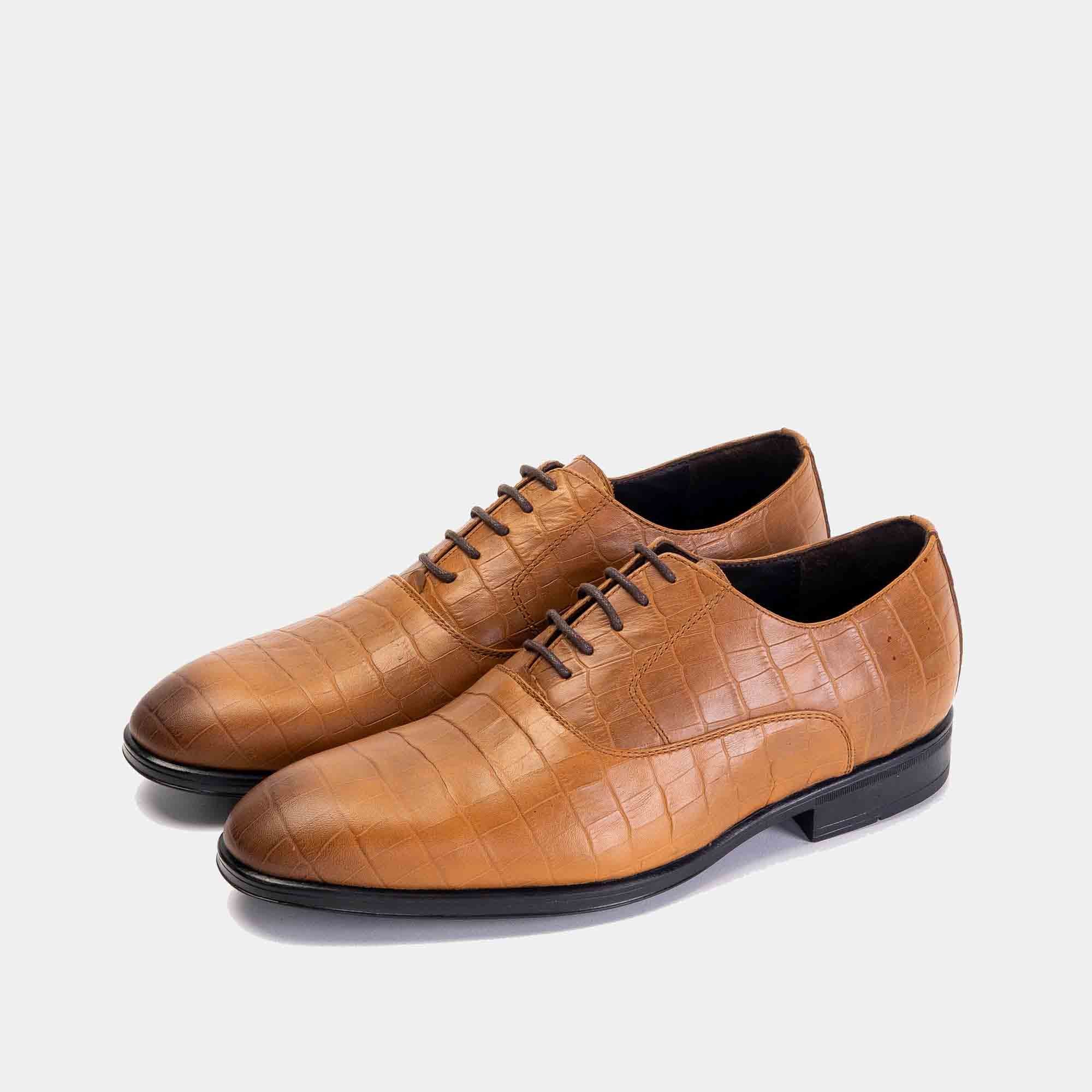 Volzak 675 Chaussure en cuir Camel
