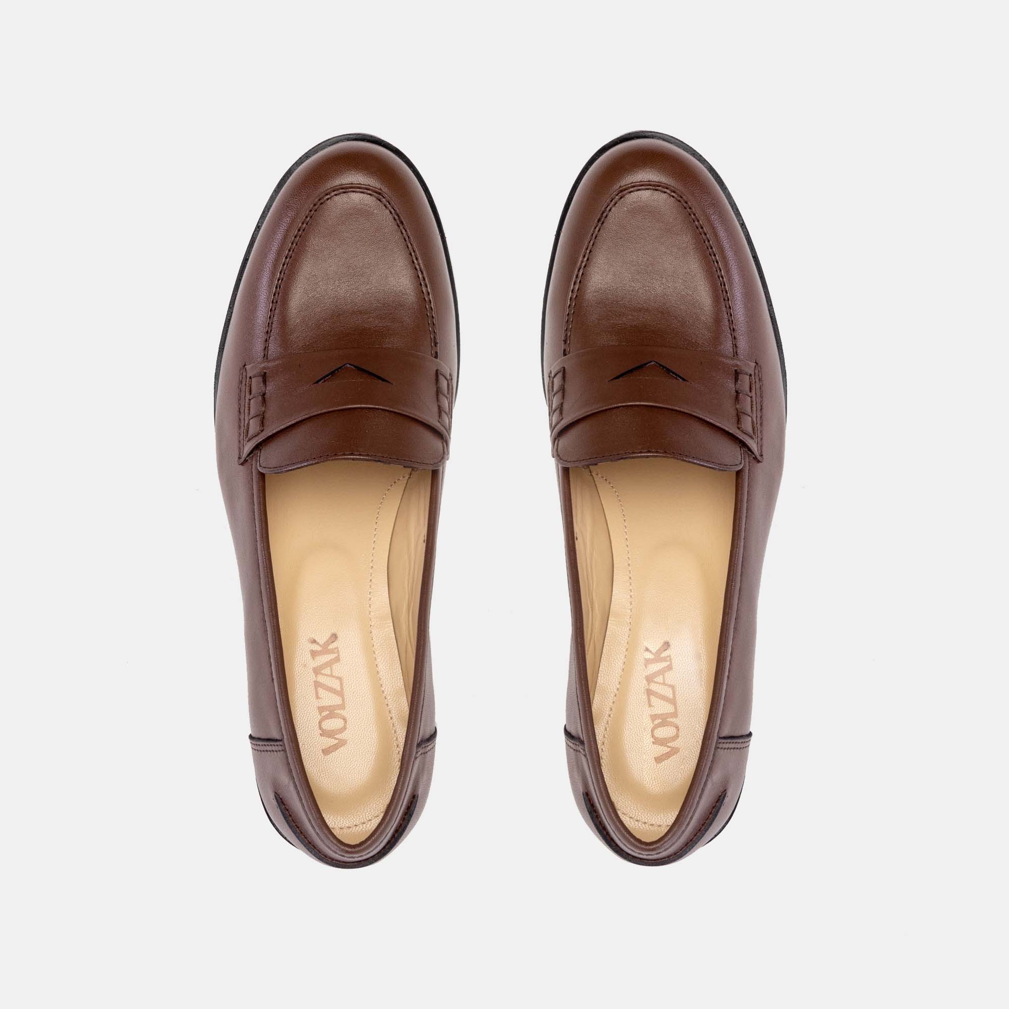 Volzak 806 chaussure en cuir Marron