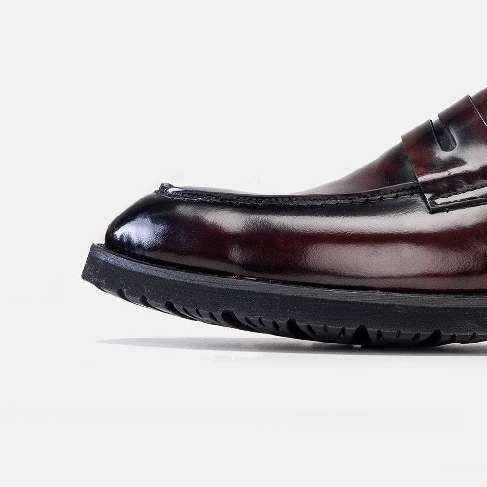Volzak 5164 Burgundy Demaskable Leather Shoe