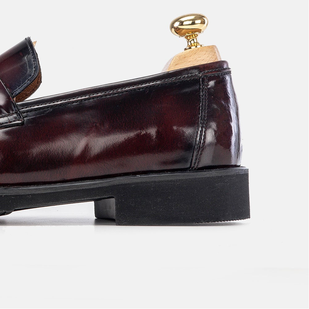 Volzak 5164 Burgundy Demaskable Leather Shoe