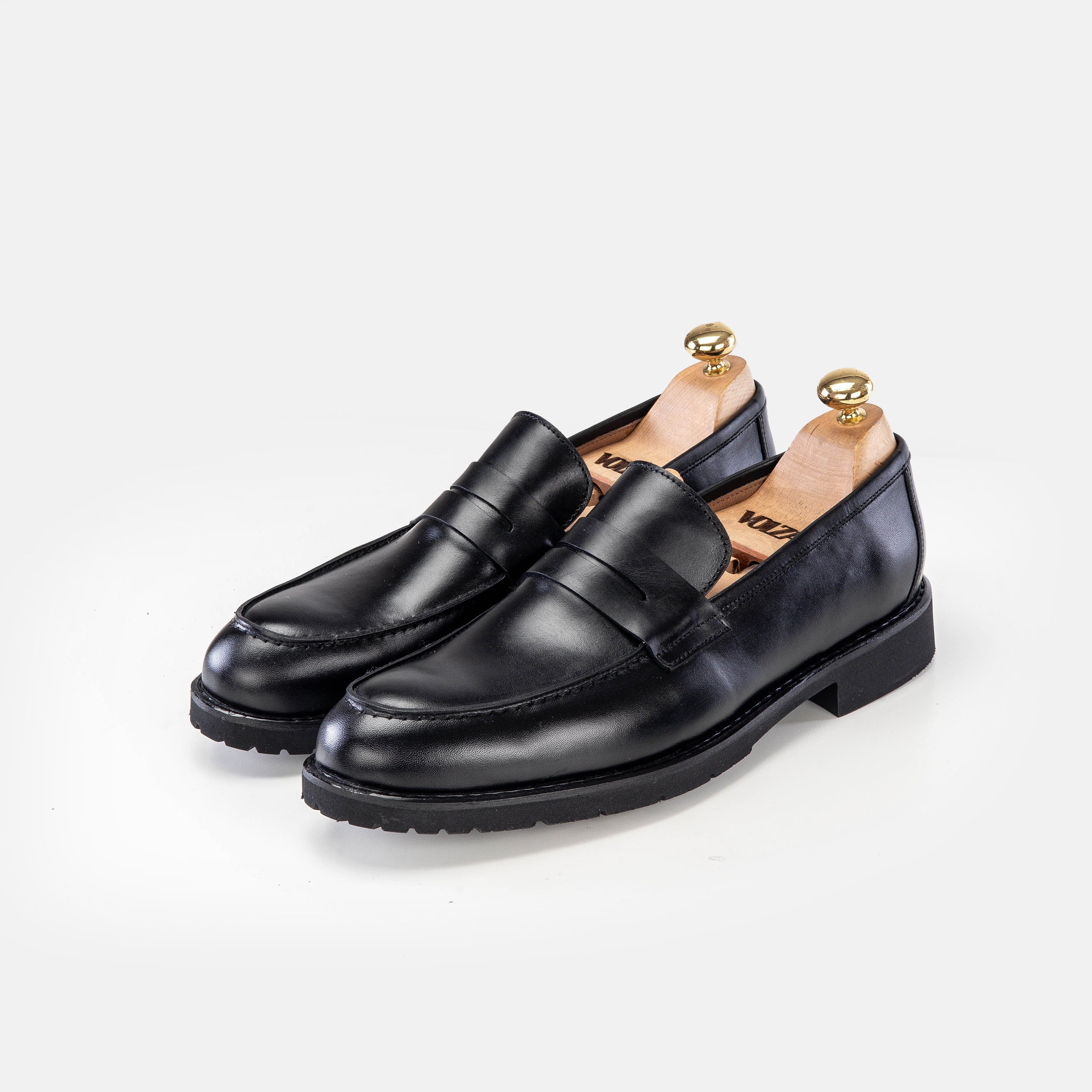 Volzak 5164 chaussure en cuir noir