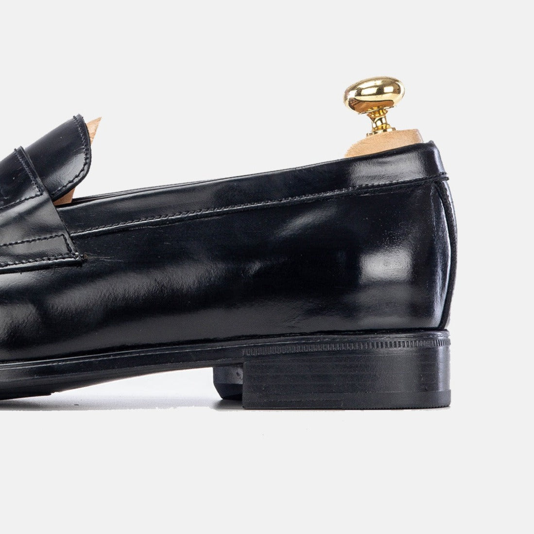 Volzak 5157 mocassin en cuir démasquable noir
