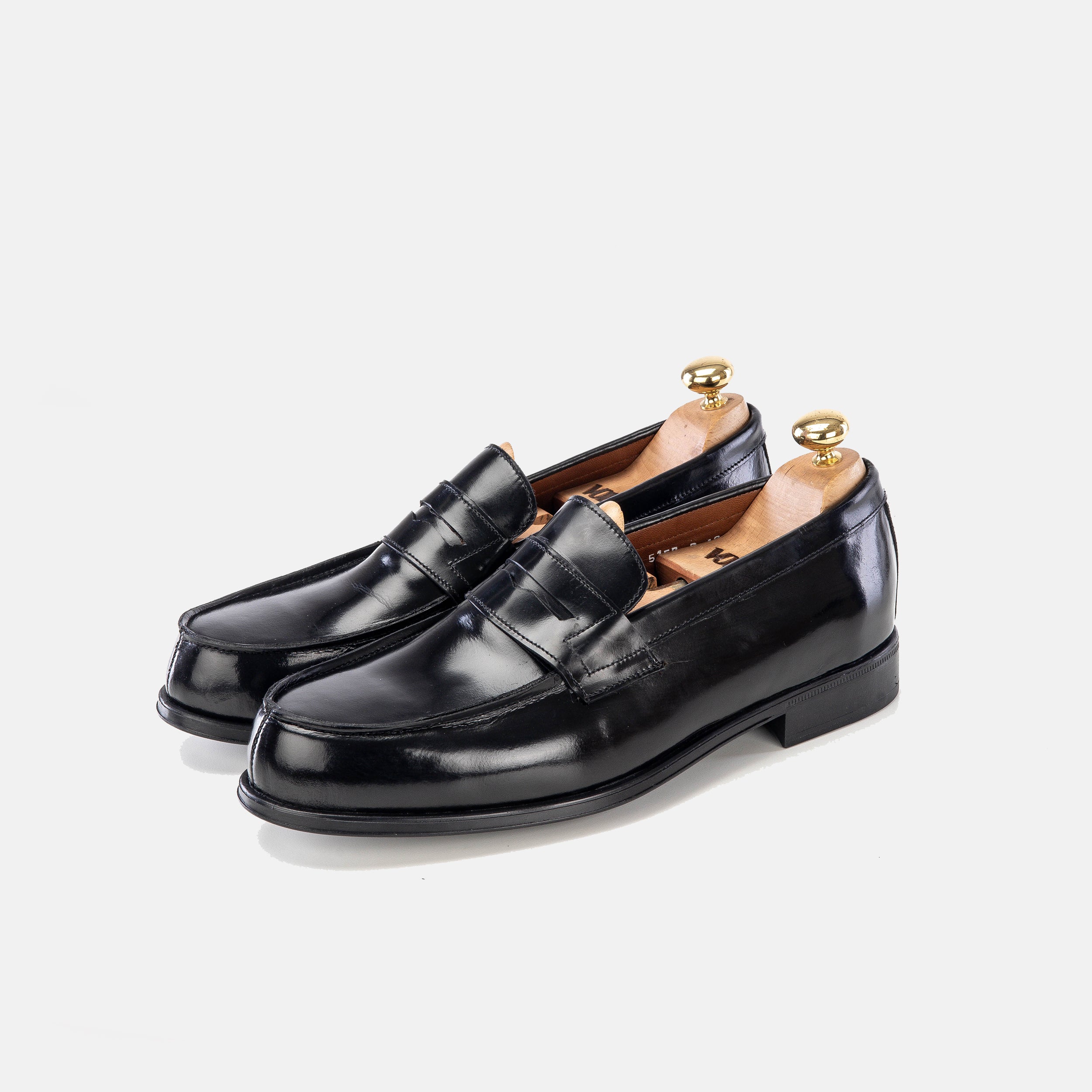 Volzak 5157 mocassin en cuir démasquable noir