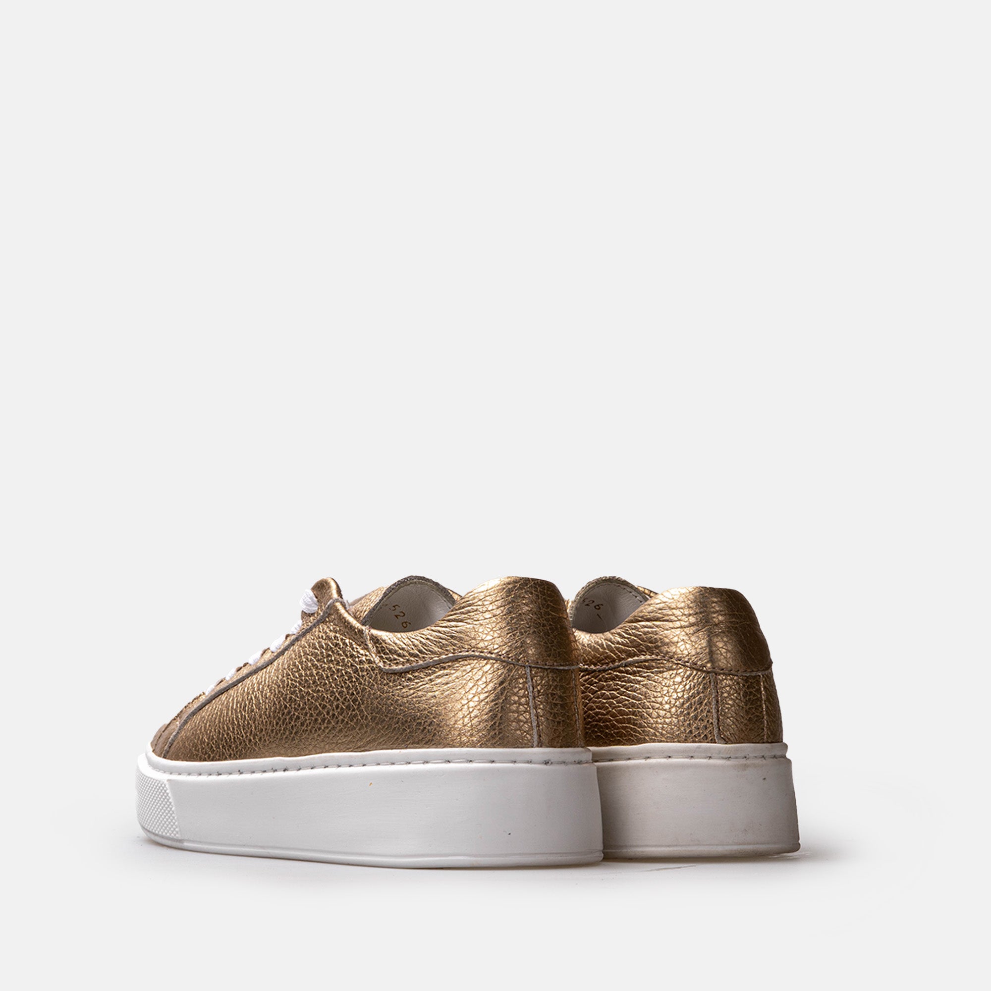 Volzak 2526 Basket en cuir Bronze
