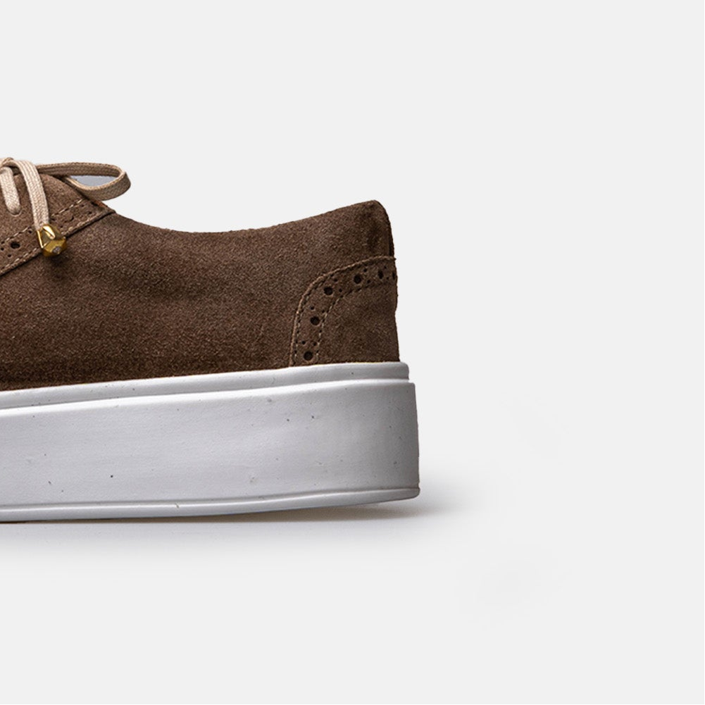 Volzak 777 Basket en daim Taupe