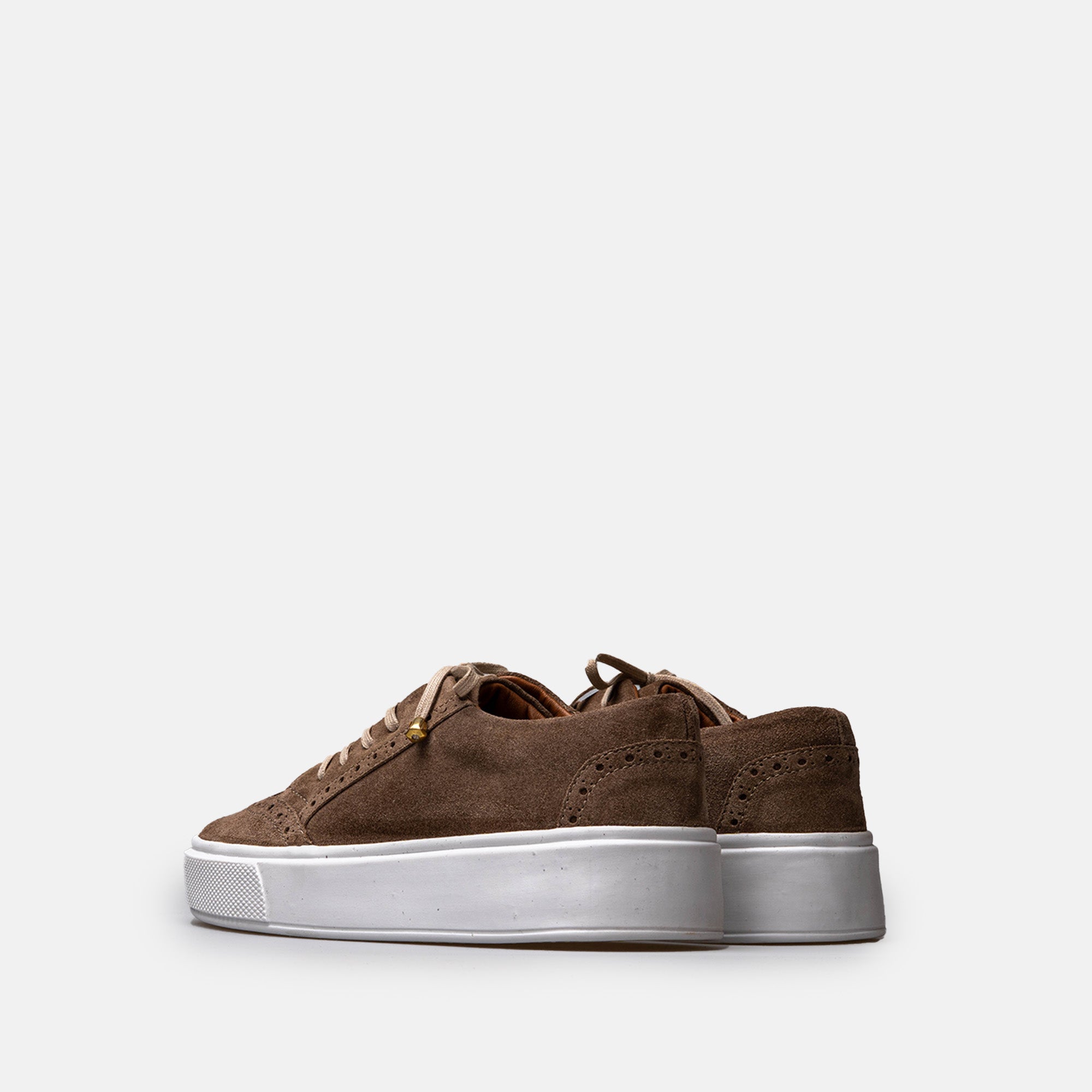 Volzak 777 Basket en daim Taupe