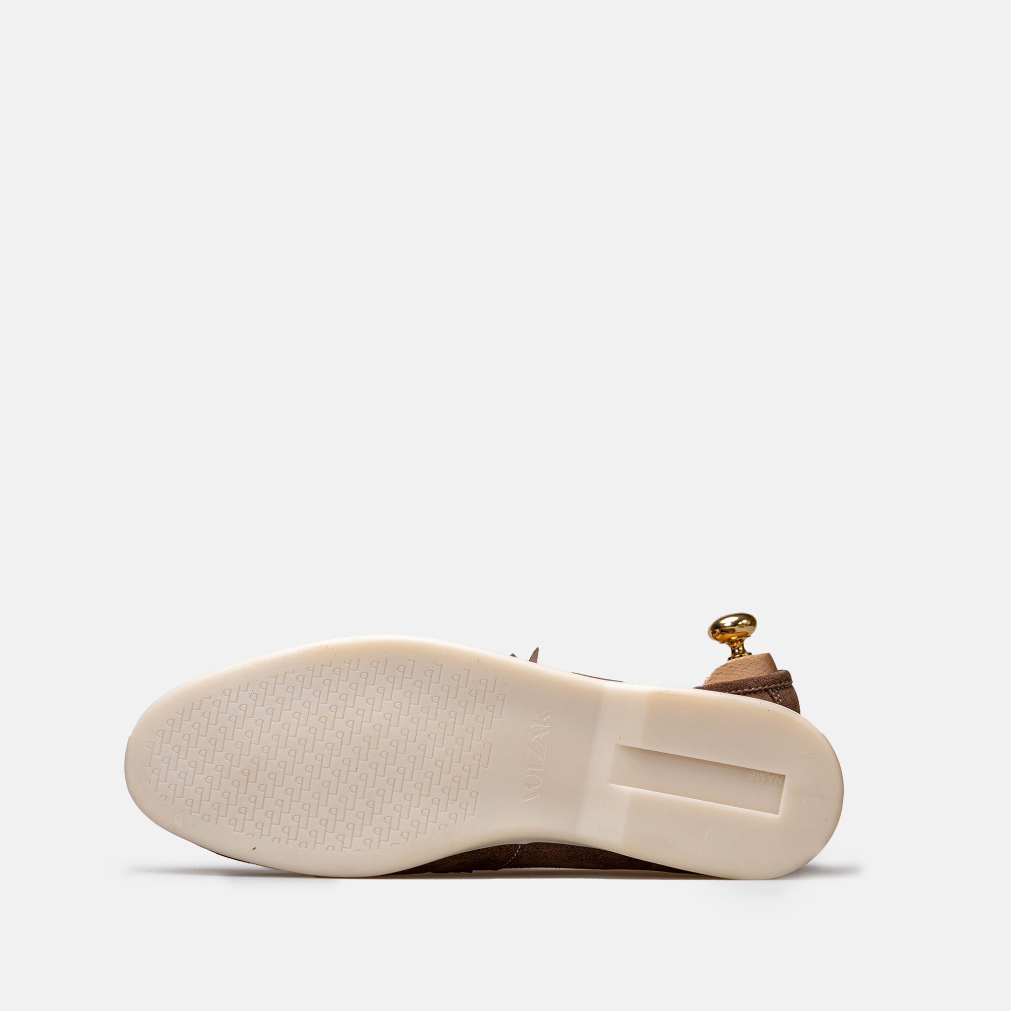 Volzak 3061 s Mocassin en daim Taupe