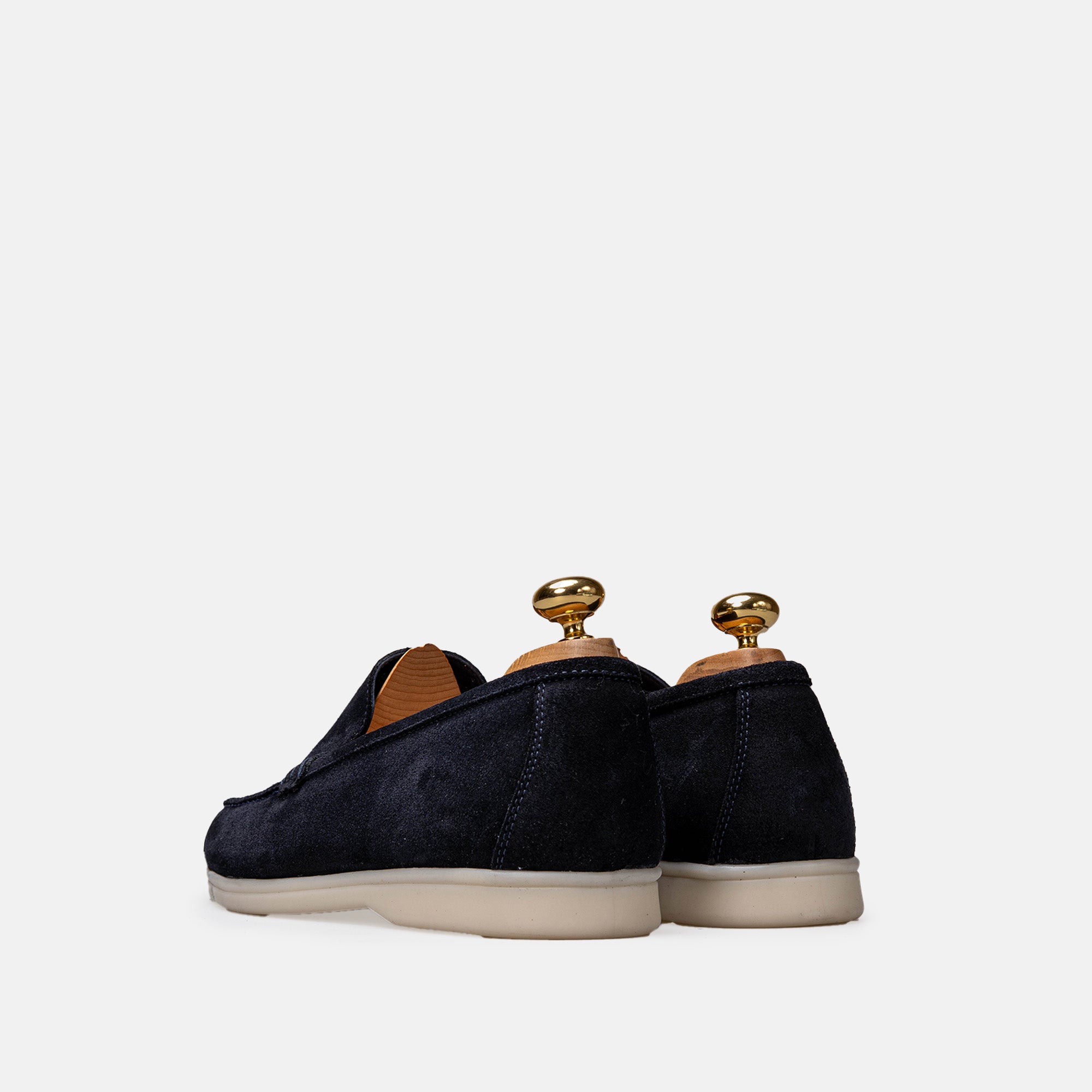 Volzak 3061 s Mocassin en daim Bleu