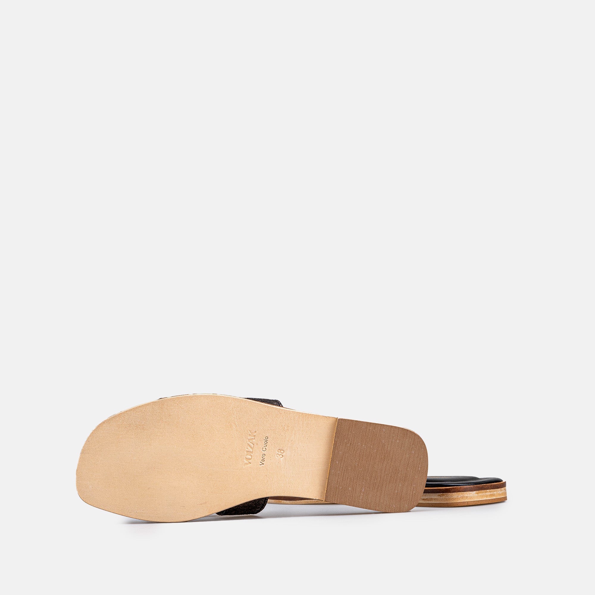 Volzak 900 Sandale en cuir Marron Bronze (Édition Limitée)