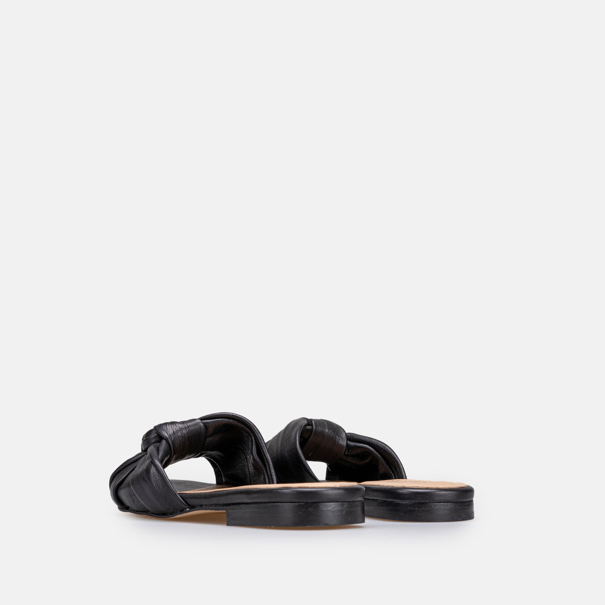 Volzak 524 Sandale en cuir Noir