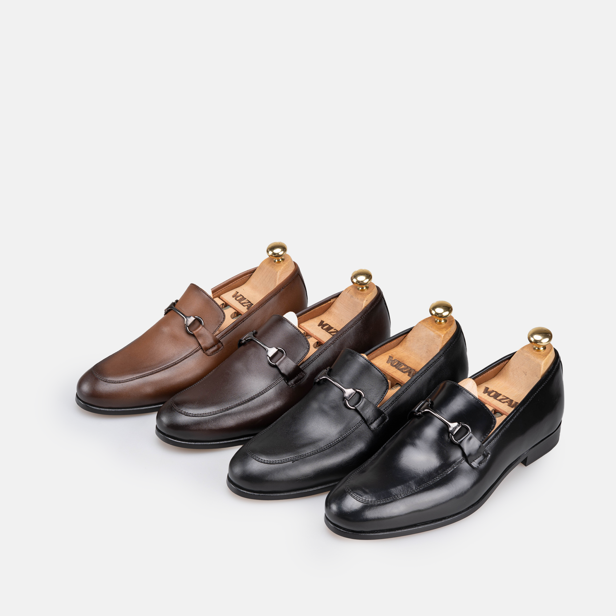 Volzak 5434 chaussure en cuir Démasquable Noir