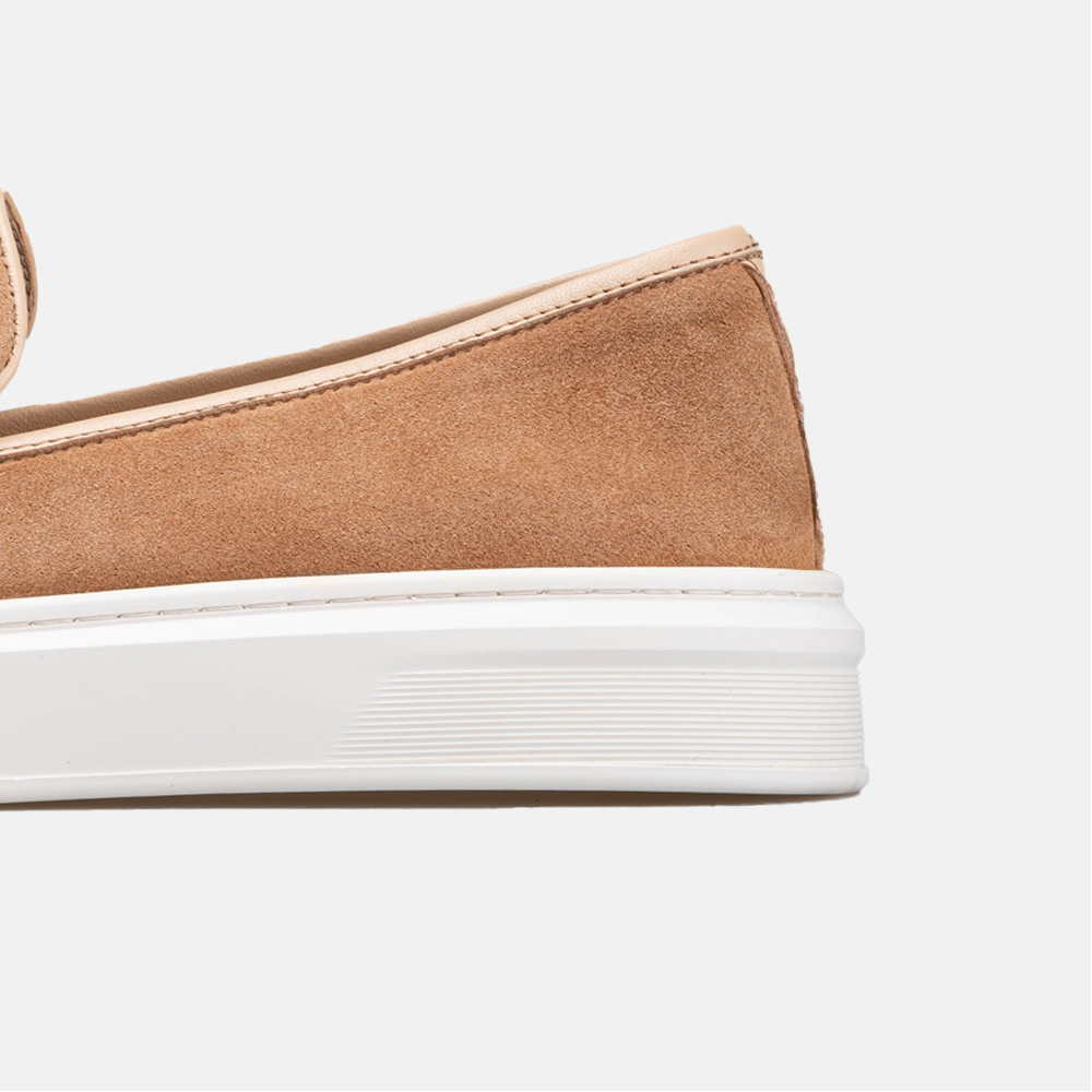 Volzak 2149 suede sneaker Beige