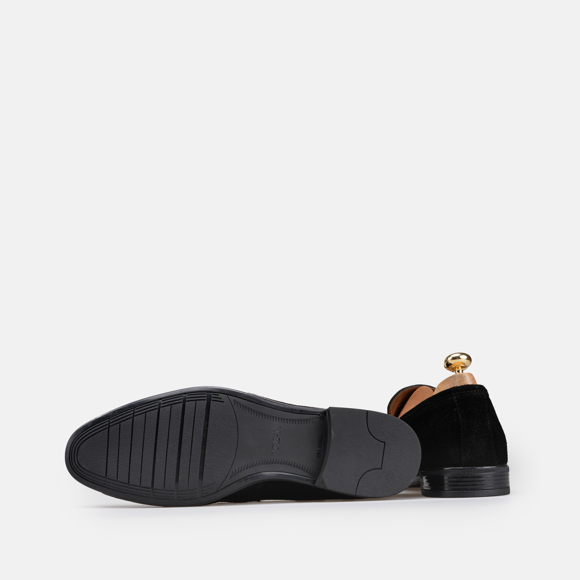 Volzak 5209 chaussure en daim Noir