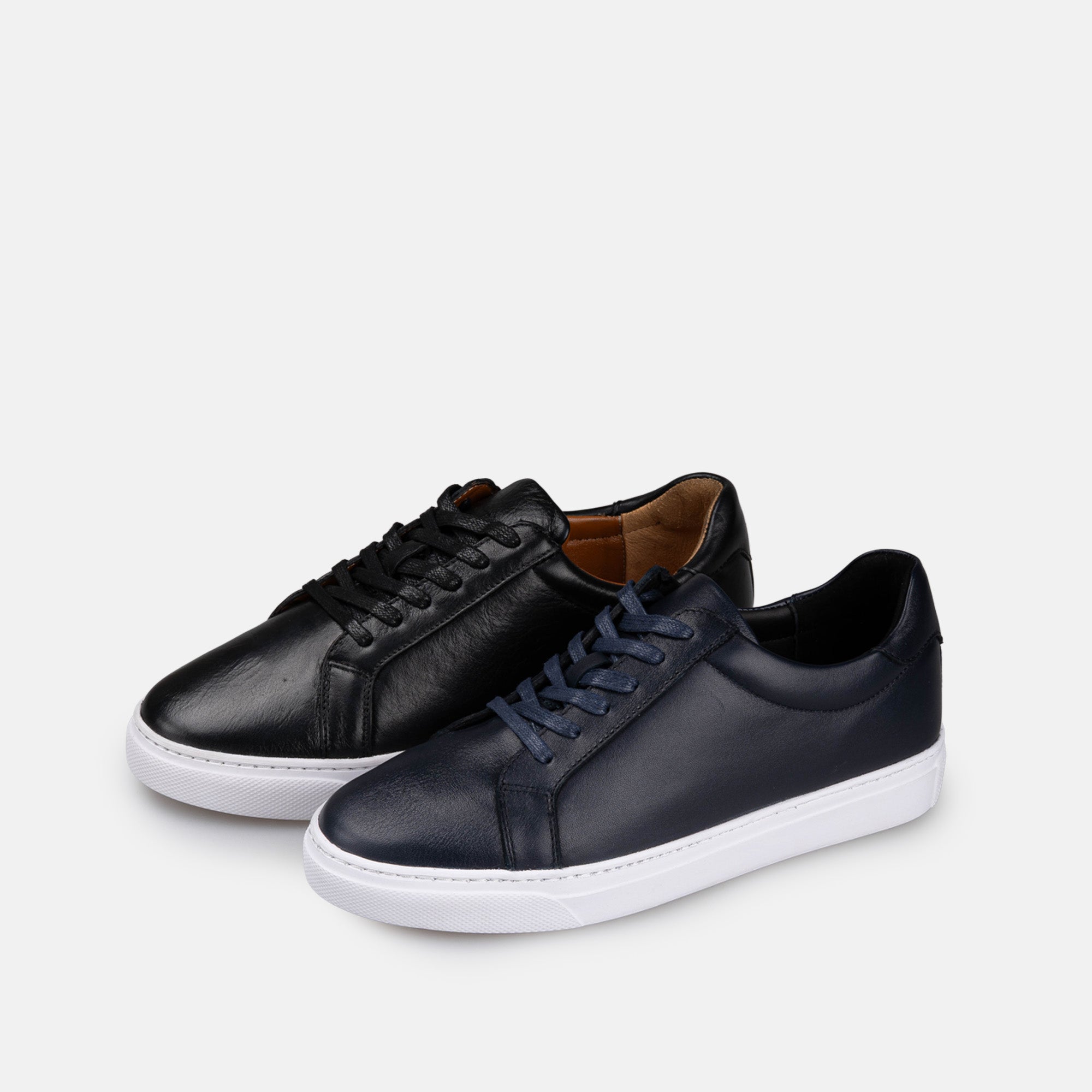 Volzak 3930 Leather sneaker Blue