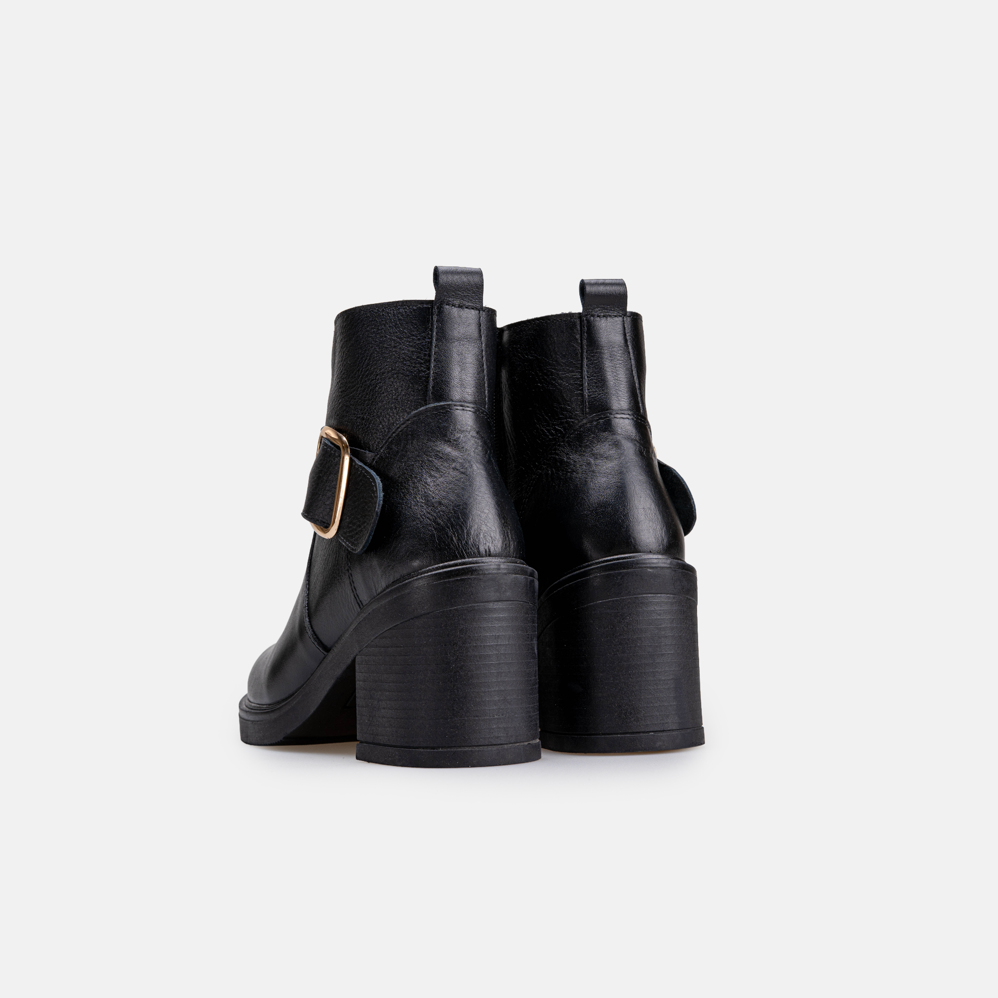 Volzak 4006 Bottine en cuir Noir