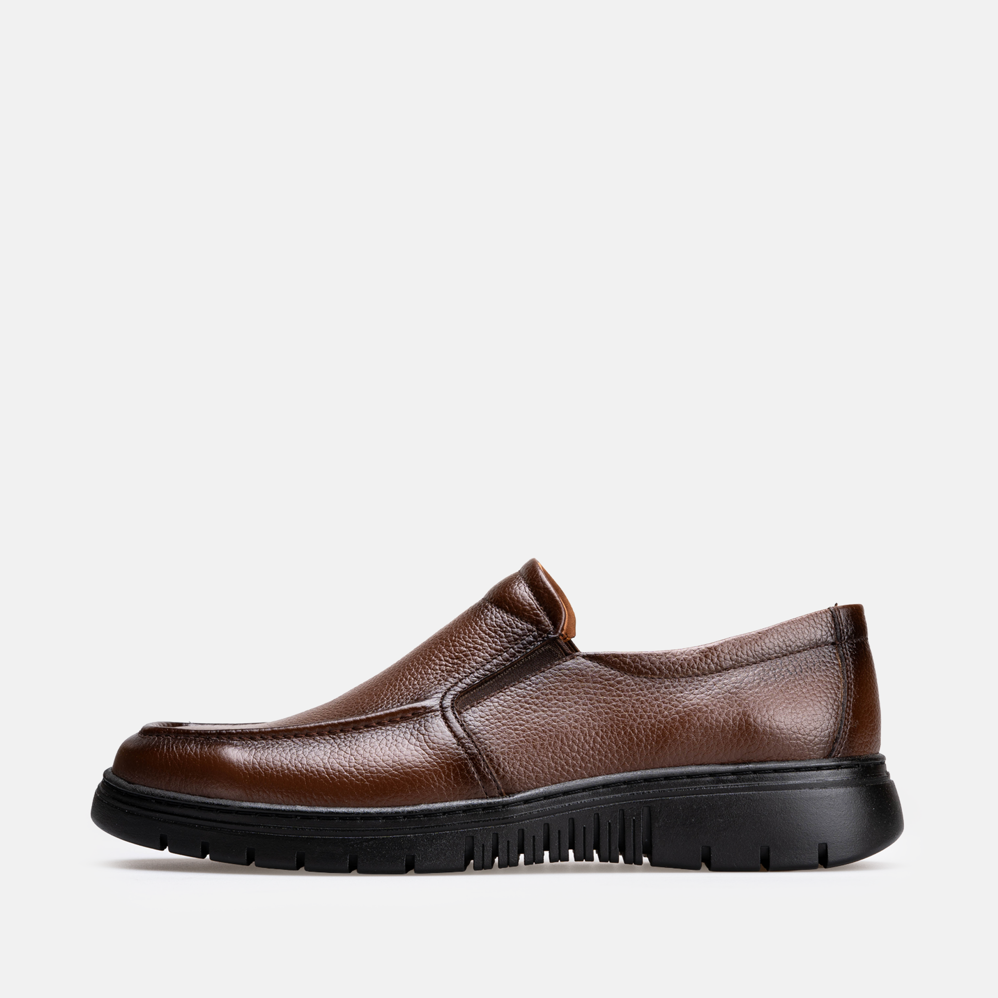 Volzak 5518 chaussure en cuir Marron Grainé