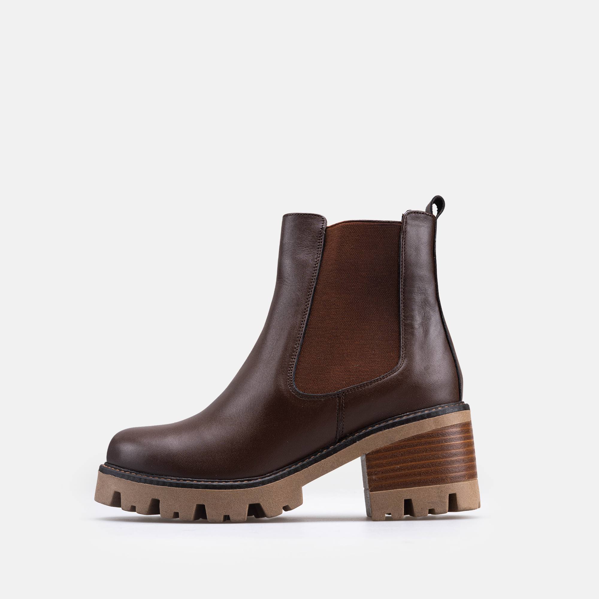 Volzak 4022 Bottine en cuir Marron