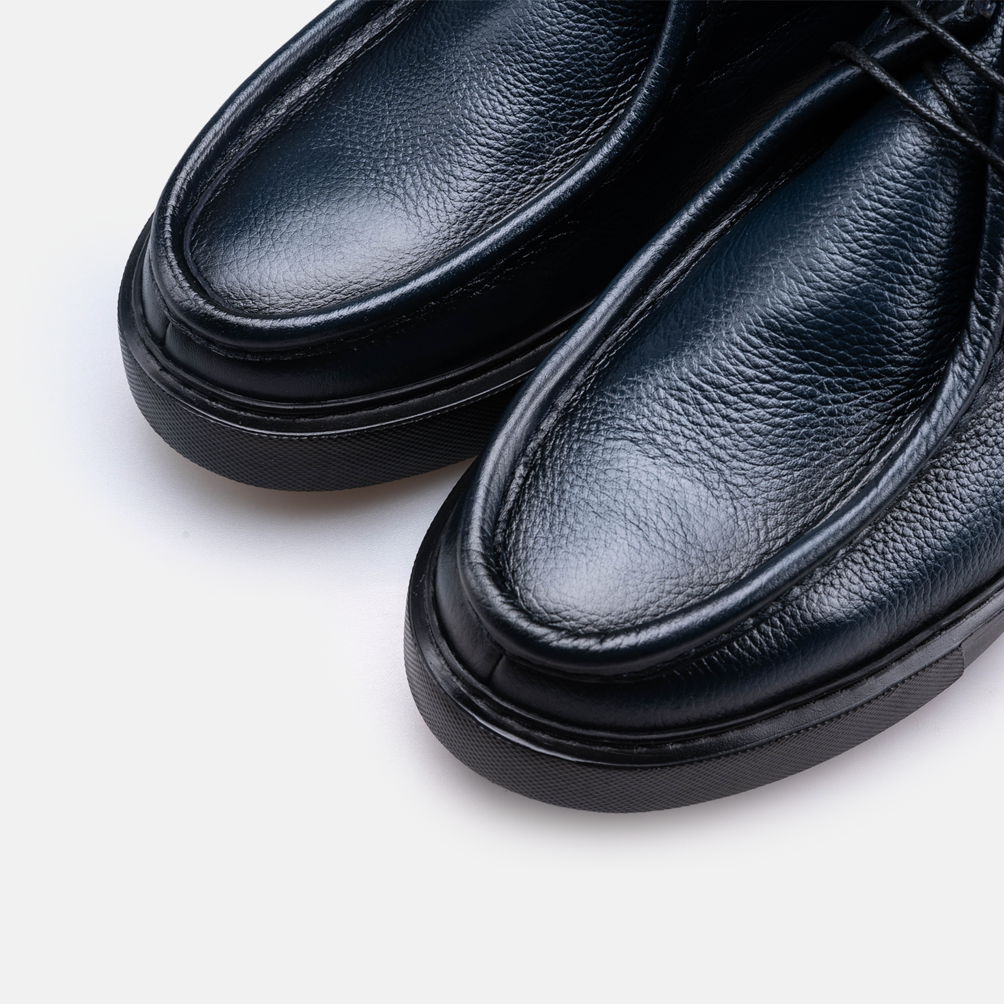 Volzak 5543 Bottine en cuir Bleu Grainé