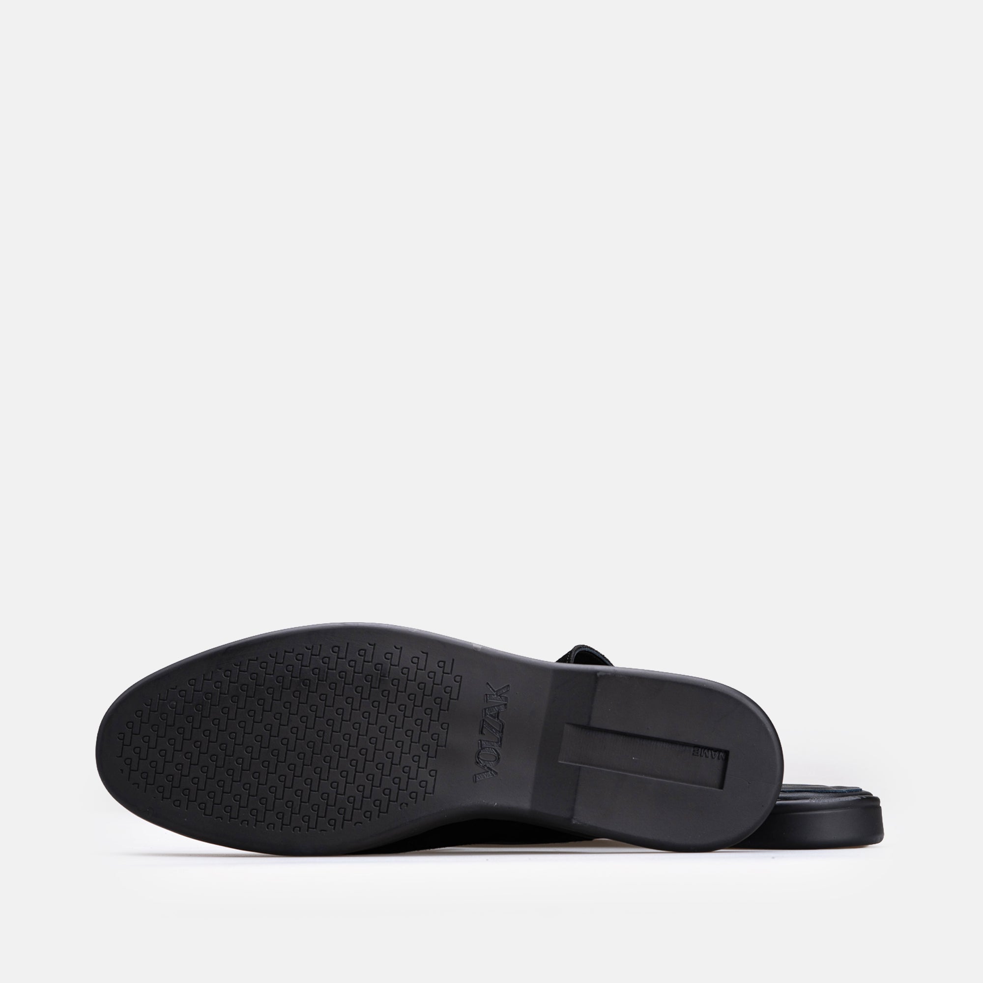 Volzak 5606 Mule en daim Noir