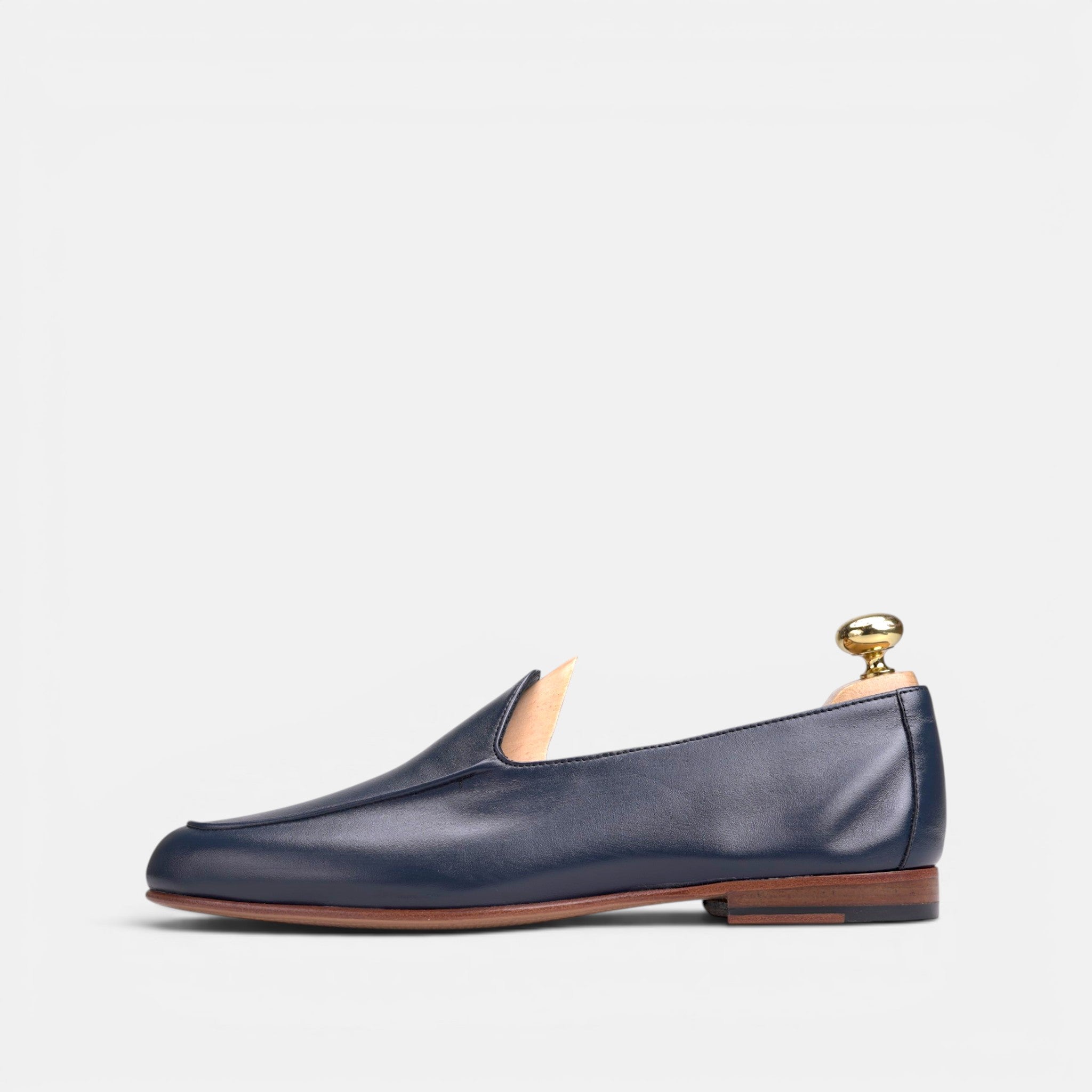 Volzak 5609 Ballerine en cuir Bleu