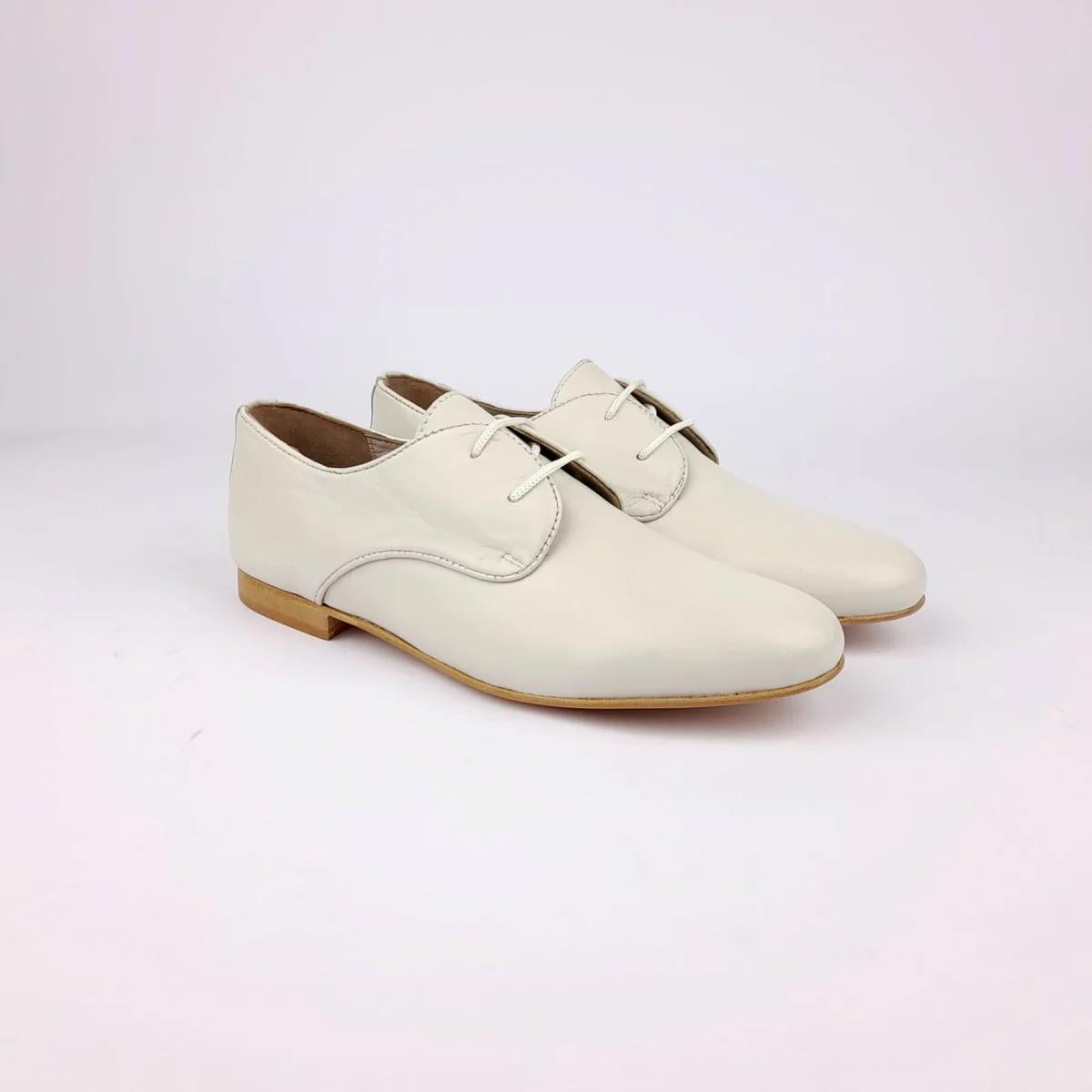 Volzak 125 Chaussure en cuir Blanc