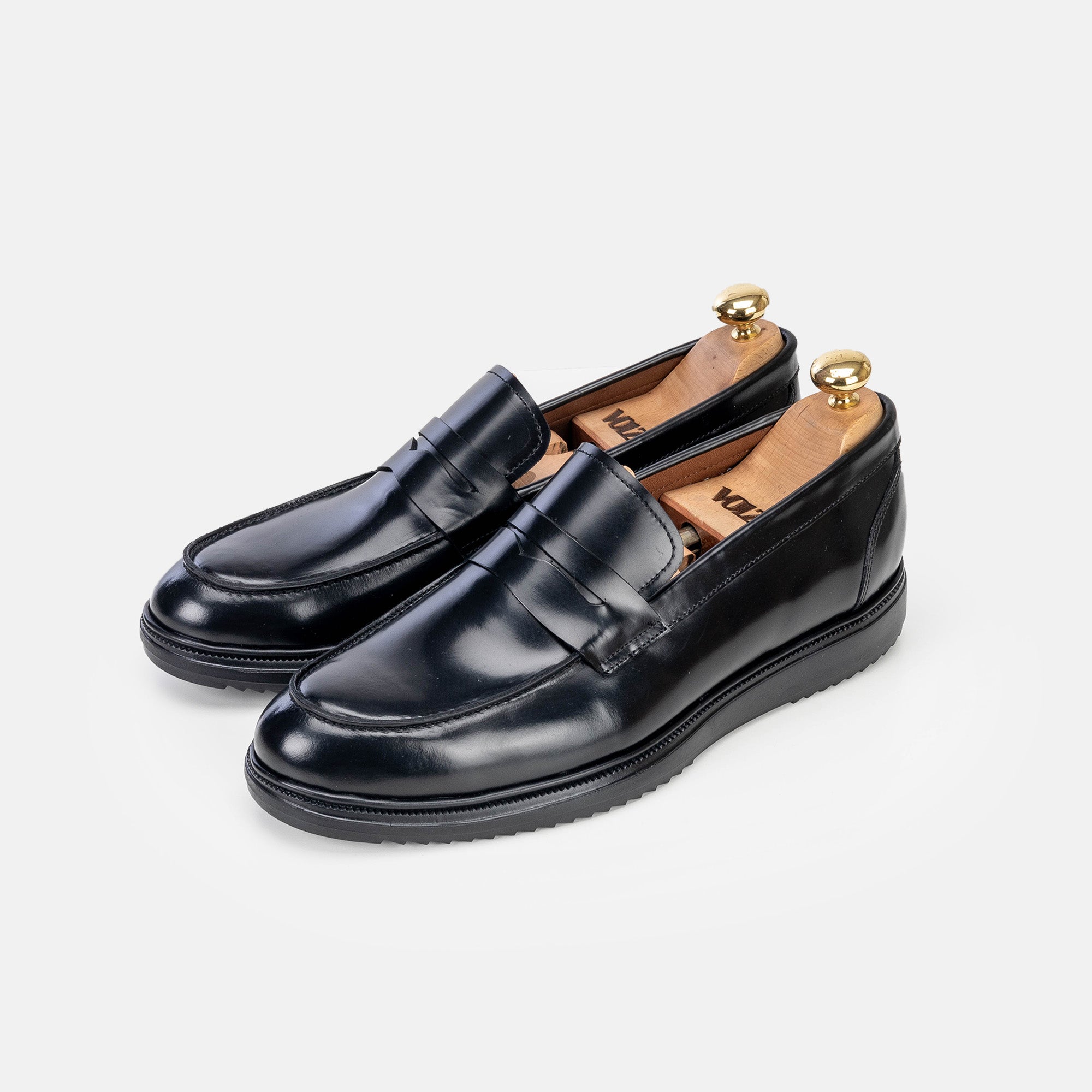 Volzak 5339 chaussure en cuir Démasquable Noir
