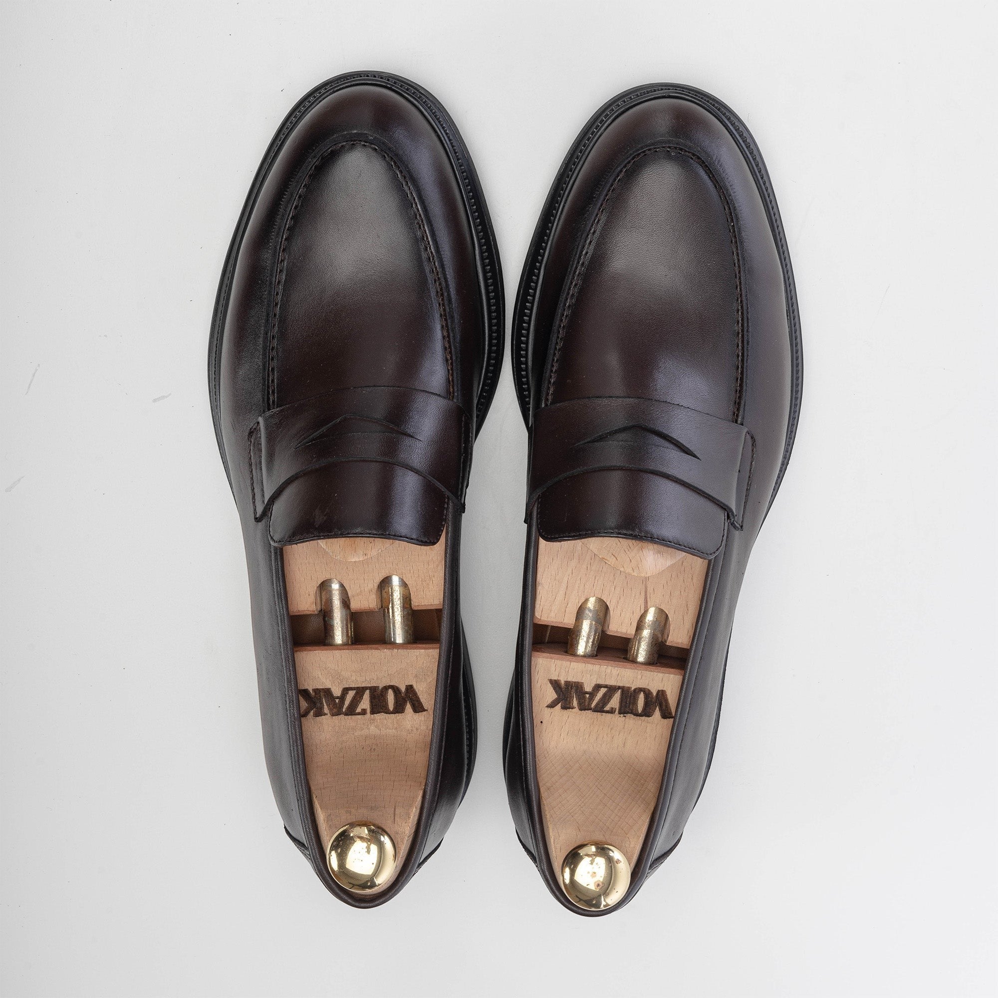 Volzak 5229 brown leather shoe