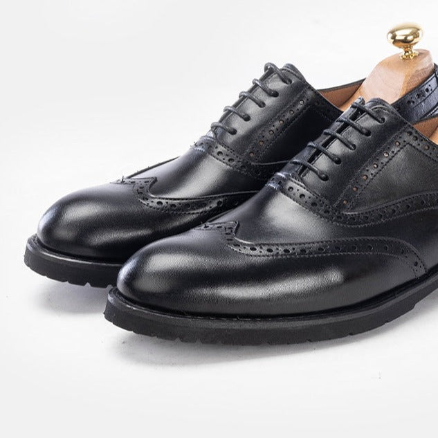 Volzak 5166 chaussure cuir noir