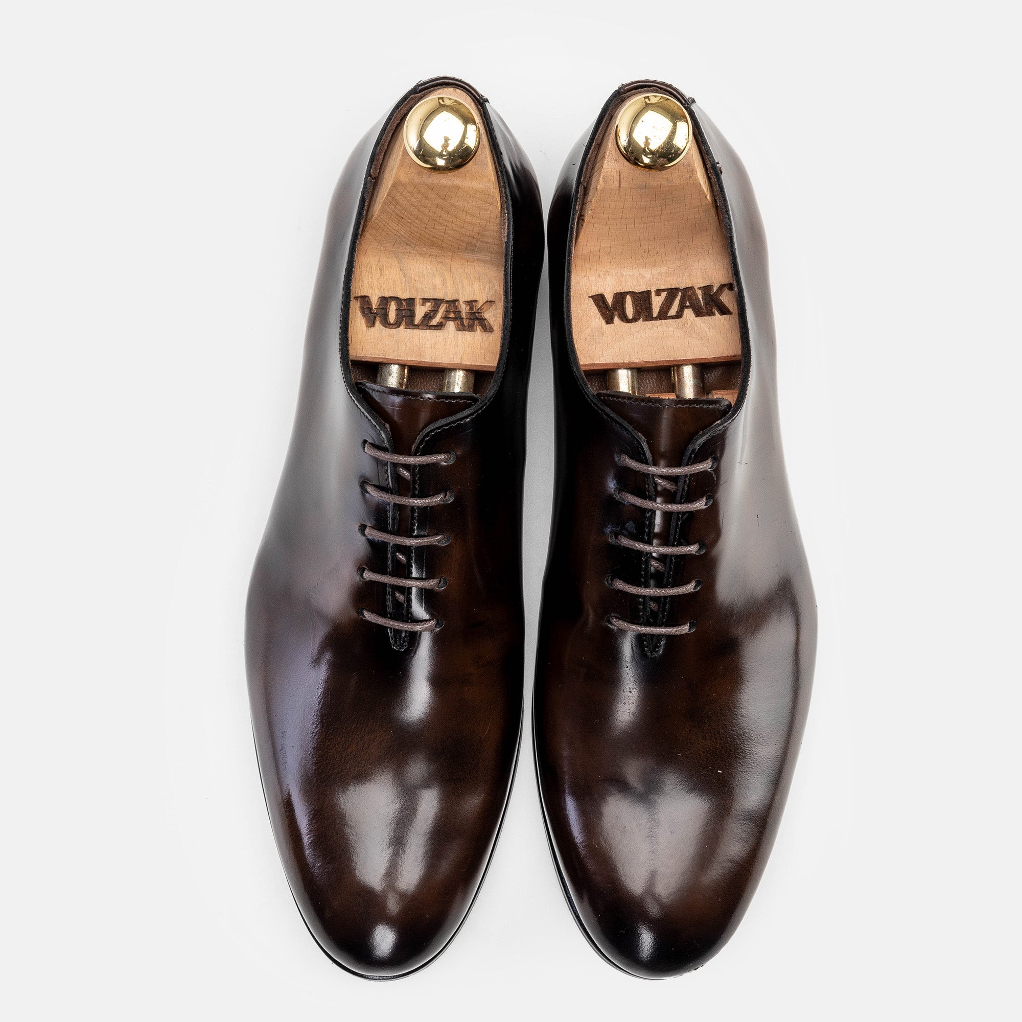 Volzak 5332 Leather Shoe Unmaskable Vintage Brown