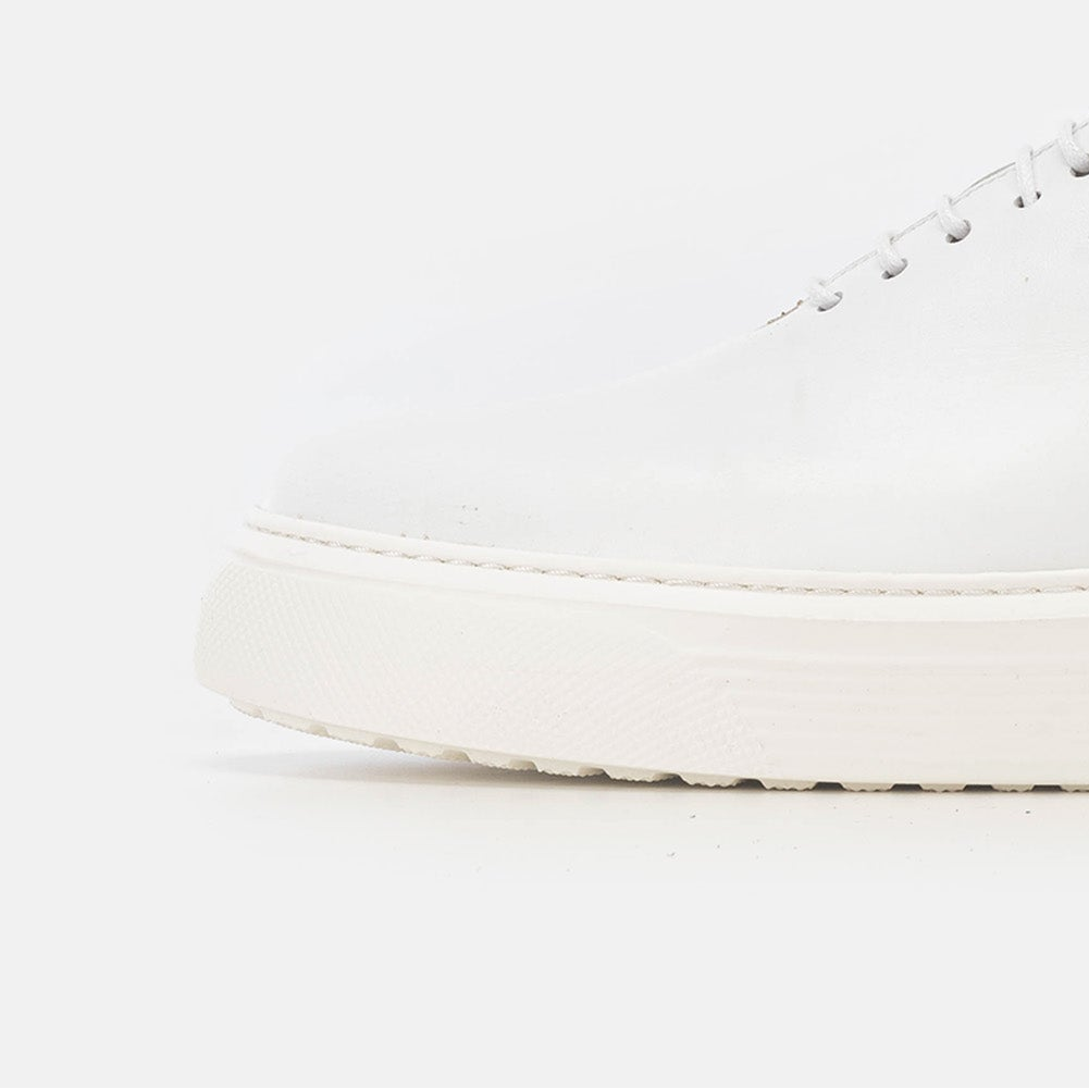 Volzak 5233 White Leather Sneakers