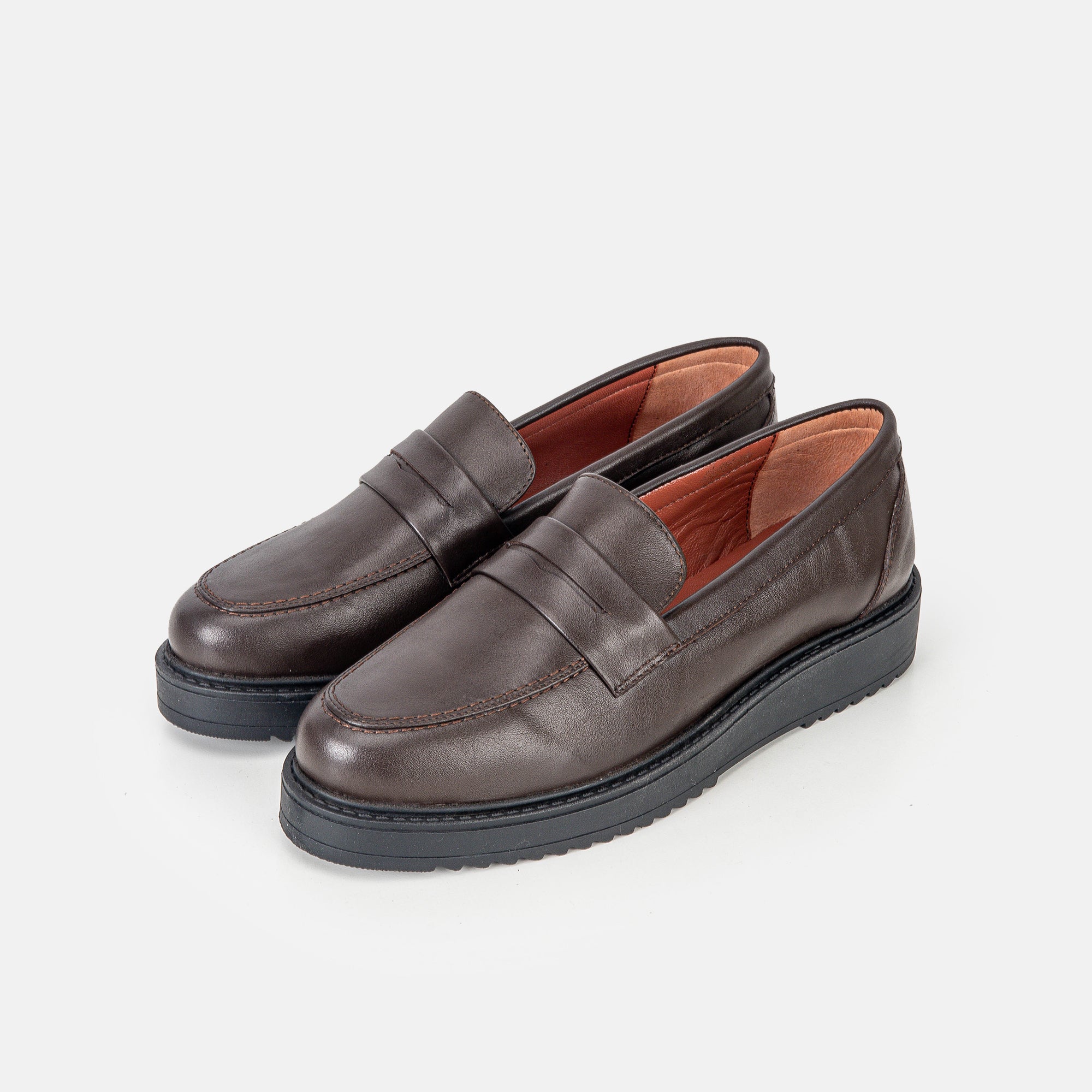 Volzak 0727 Chaussure en cuir Marron