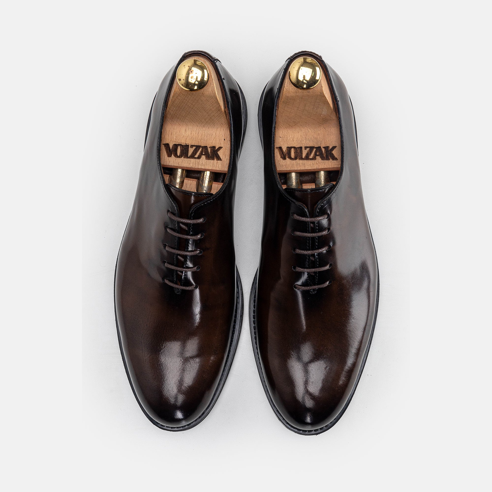 Volzak 5312 Leather Shoe Unmaskable Vintage Brown