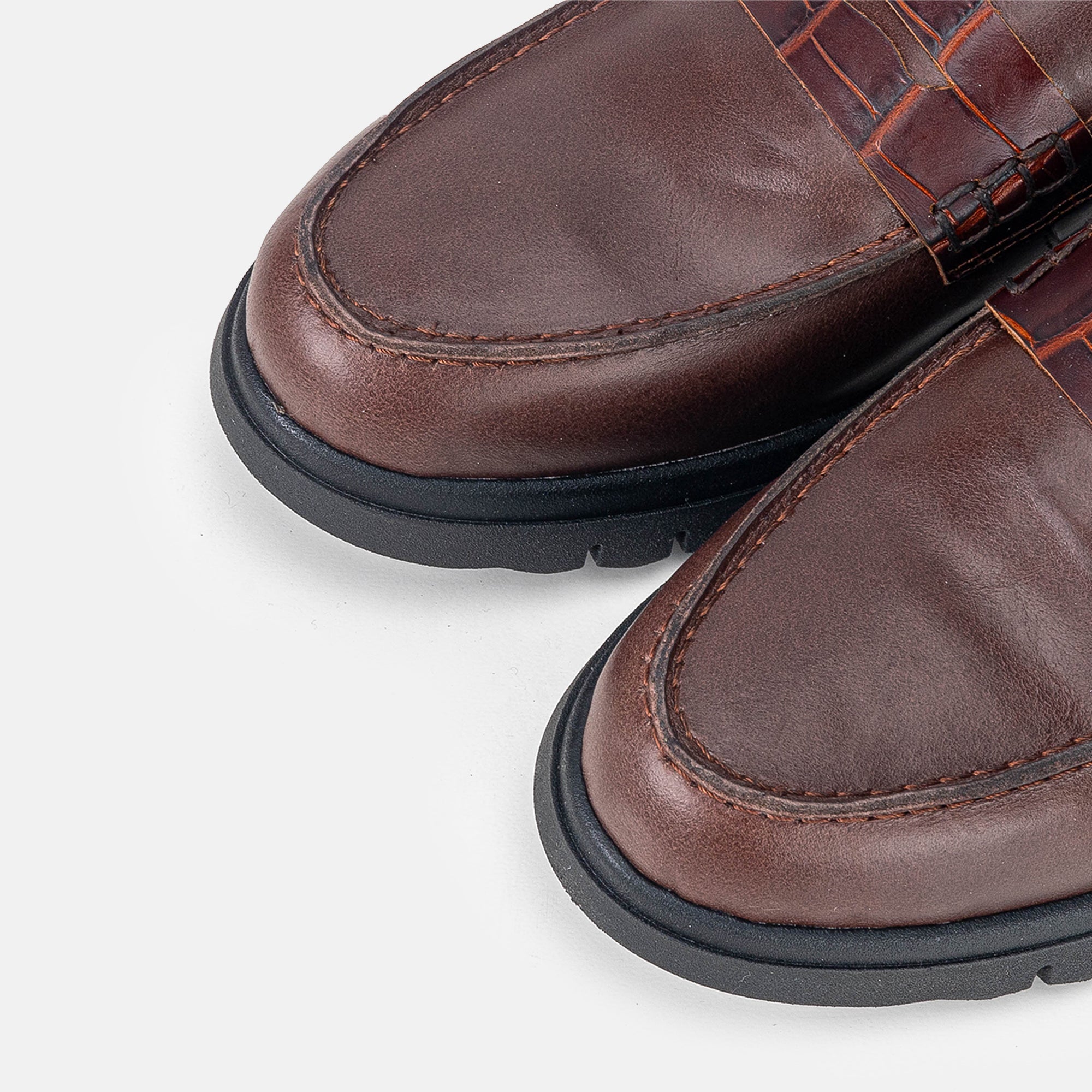 Volzak 120 Chaussure en cuir Marron